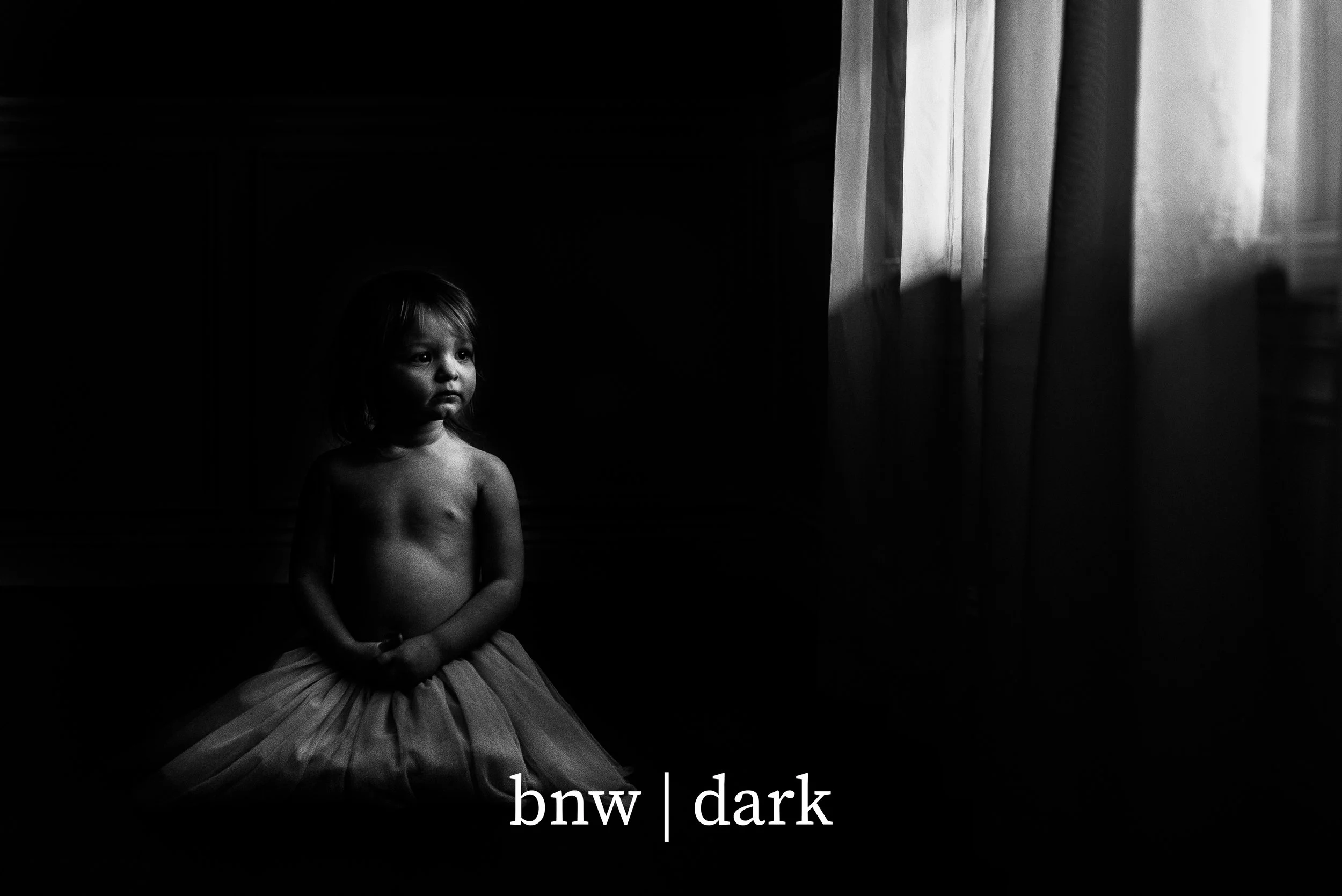 bnw | dark - this is bnw | light 2.0 . Deeper. Stronger. Emotive. Moody. The End. You're Welcome!