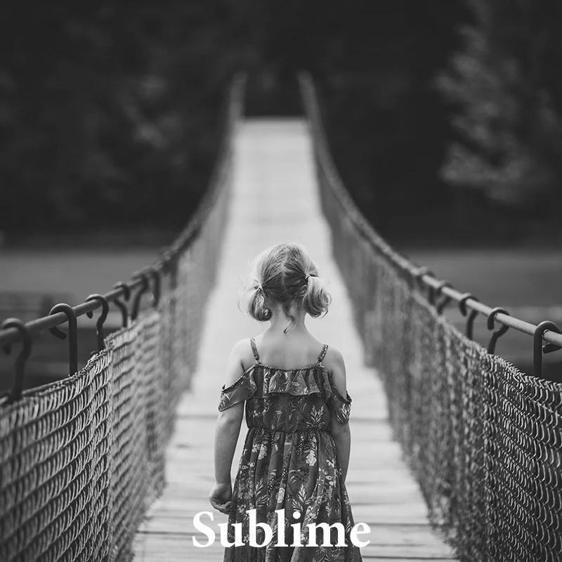 Sublime: Pure & artistic with a filmy finish