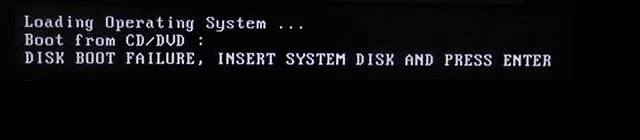 If you installed a new hard drive and see this on your screen, this is a good sign. Photo courtesy of pixabay.com.