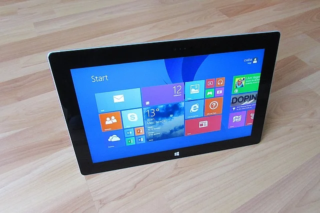 The Windows 8 operating system (Photo courtesy of pixabay.com)