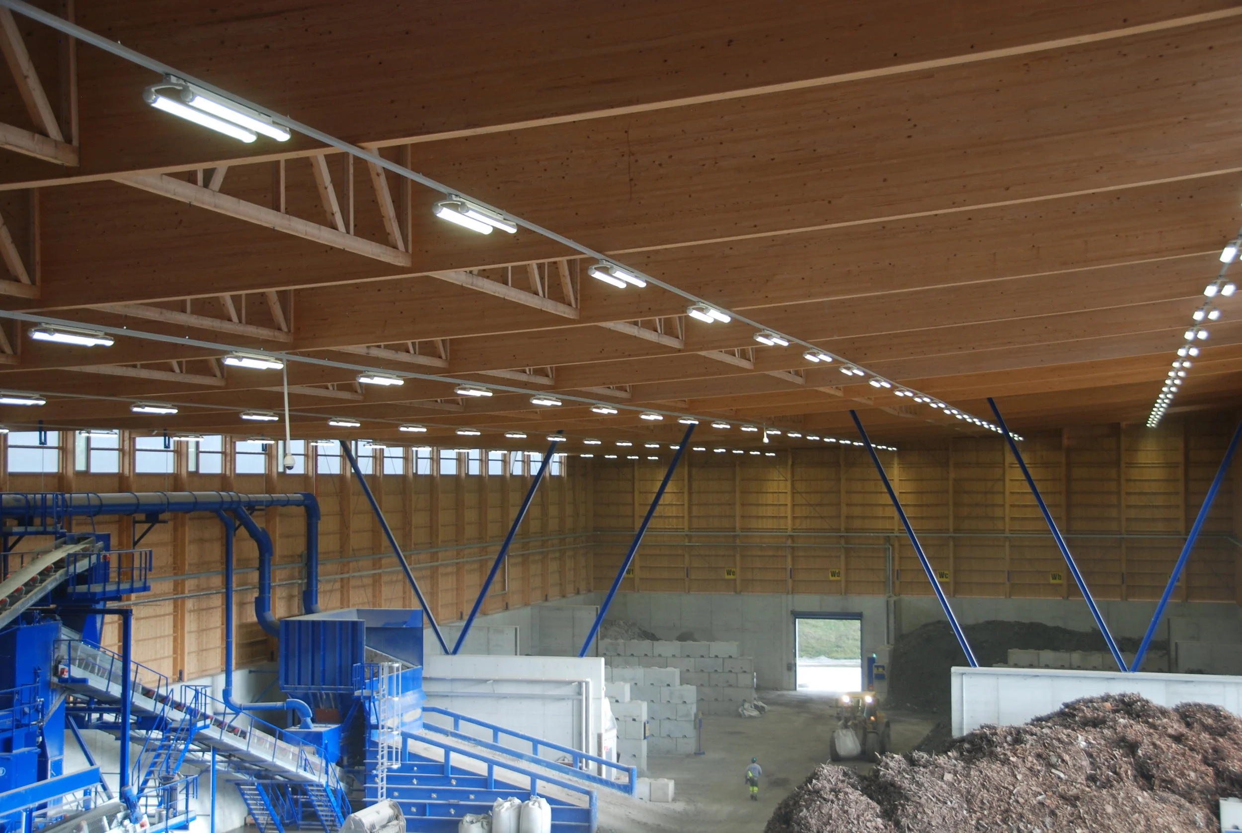 Wertstoffaufbereitung Deponie DHZ, Lufingen