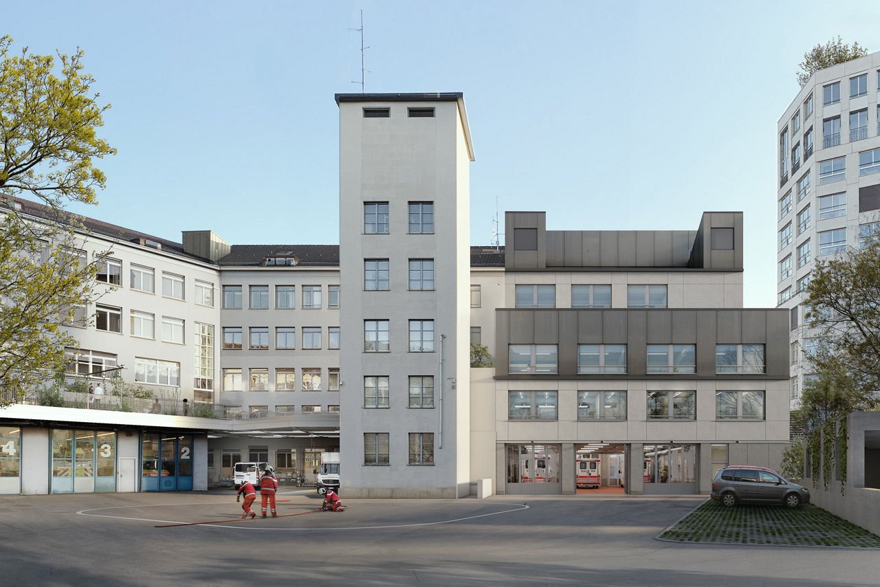 Erweiterung und Instandhaltung Wache Süd Zürich