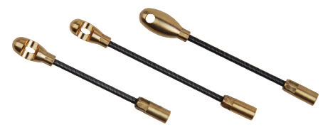 Cobra joustava päätykappale • Ø 3 ja 4,5 mm Cobra vetojousille Halkaisija Paino (g) Tuotekoodi •7 mm 10 ZKF M5 07 •10 mm 12 ZKF M5 10