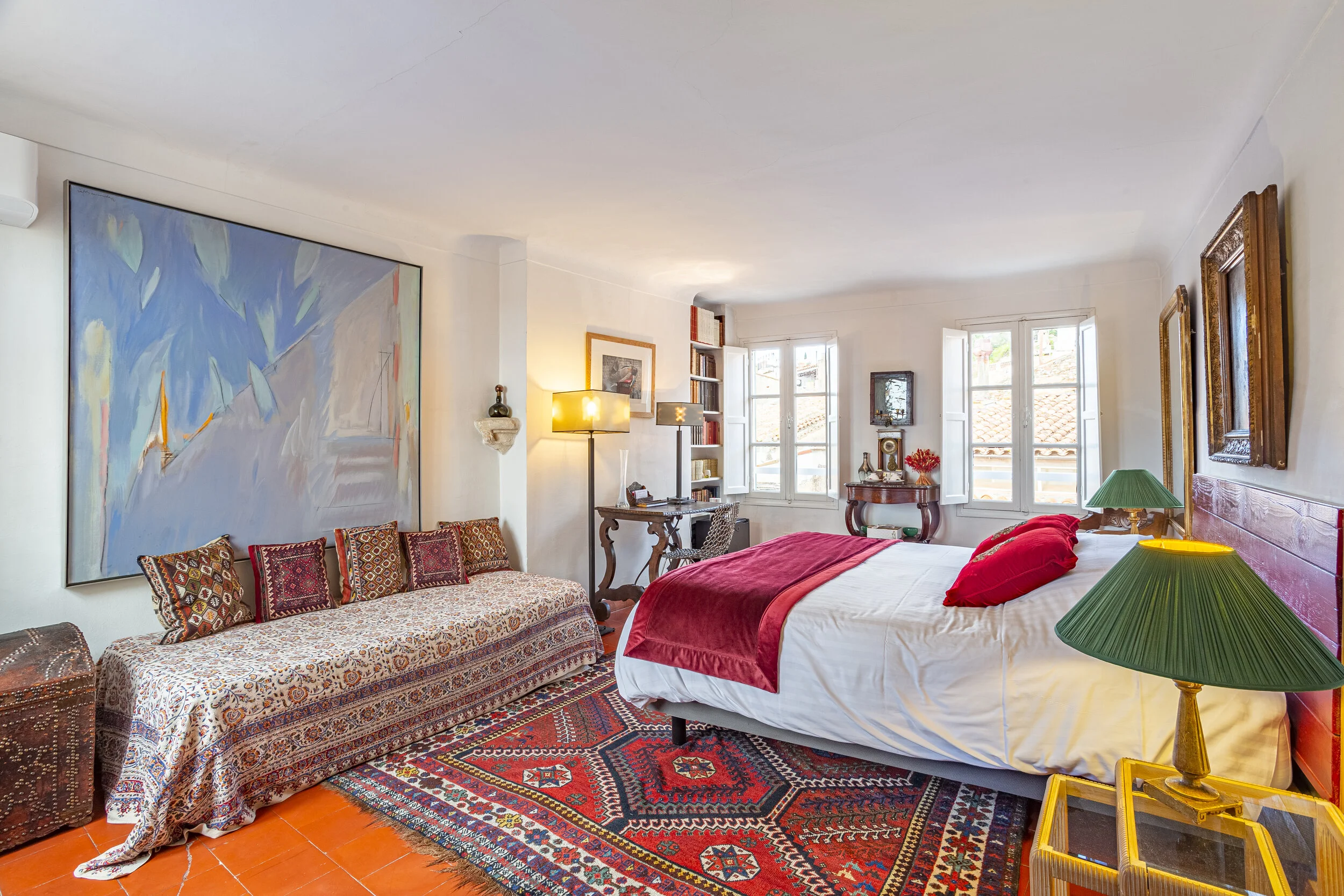 Photographie d'ensemble de la chambre du Château
