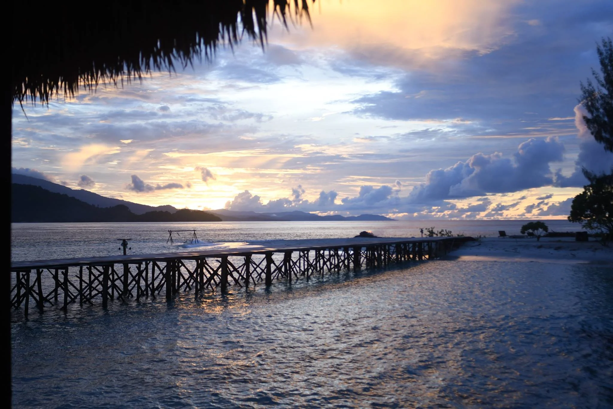 The longest jetti in Raja Ampat - MahaRaja Eco Dive Lodge