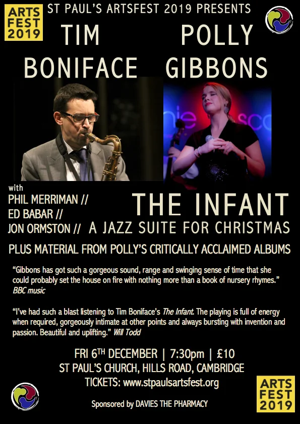 St. Paul's ArtsFest Jazz Concert featuring Tim Boniface &amp; Polly Gibbons