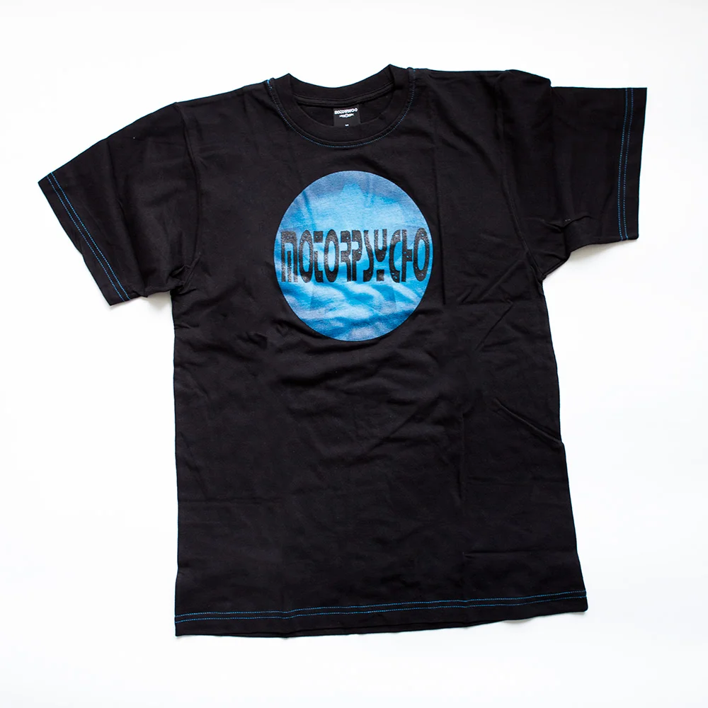 Blue star tee black