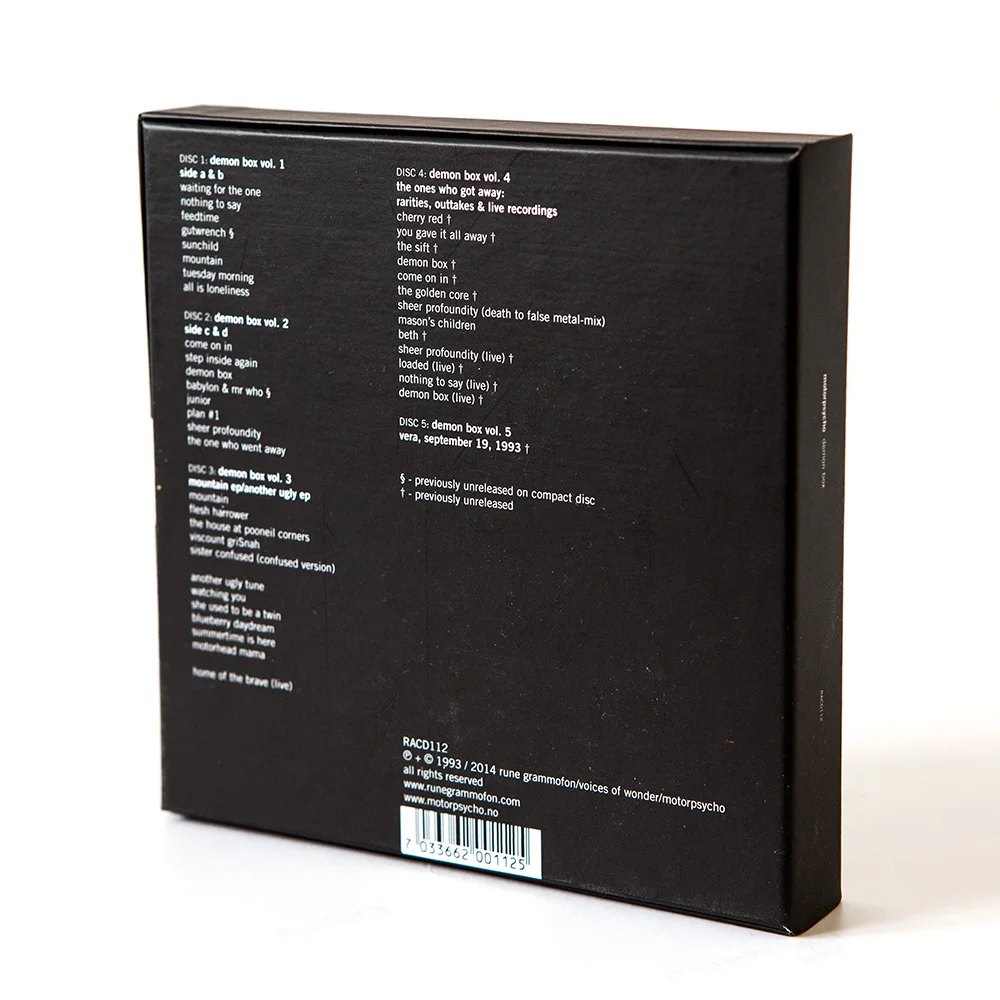 Demon Box - 5 CD box set — Motorpsycho Shop
