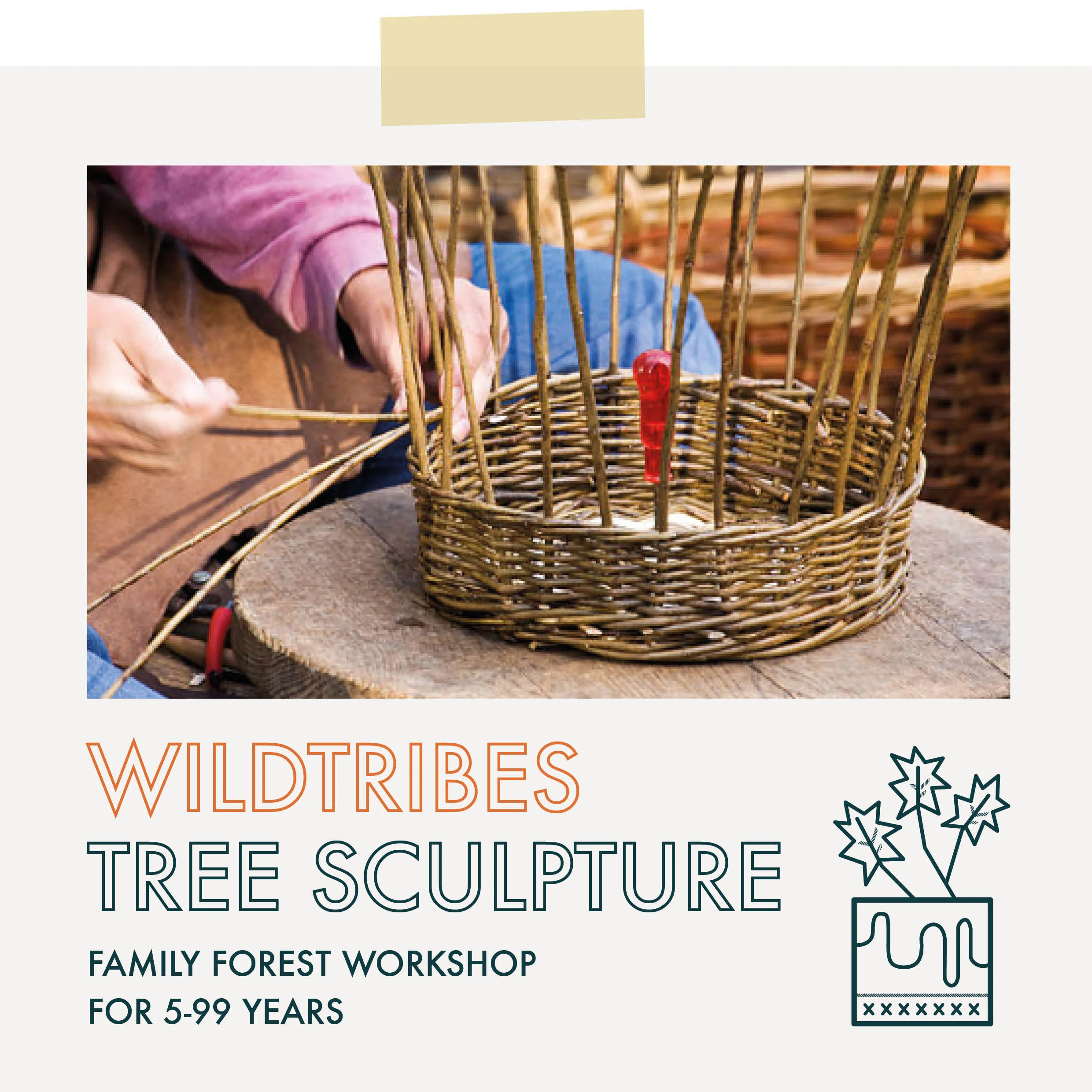 WildTribes: Forest Family Workshop: Tree Sculpture