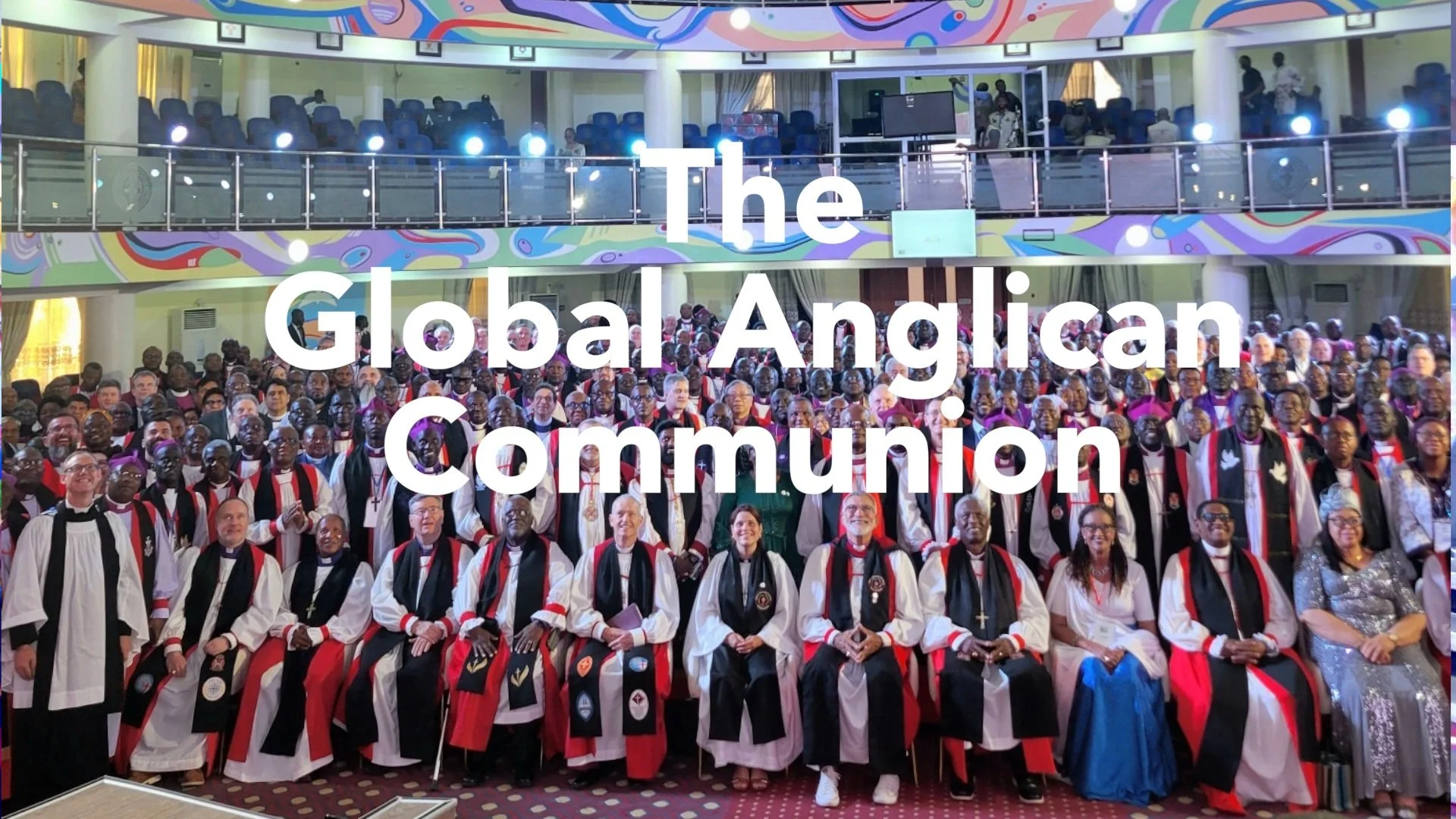 A 2.5 min report on 'Global Anglican Communion' to play in church this Sunday