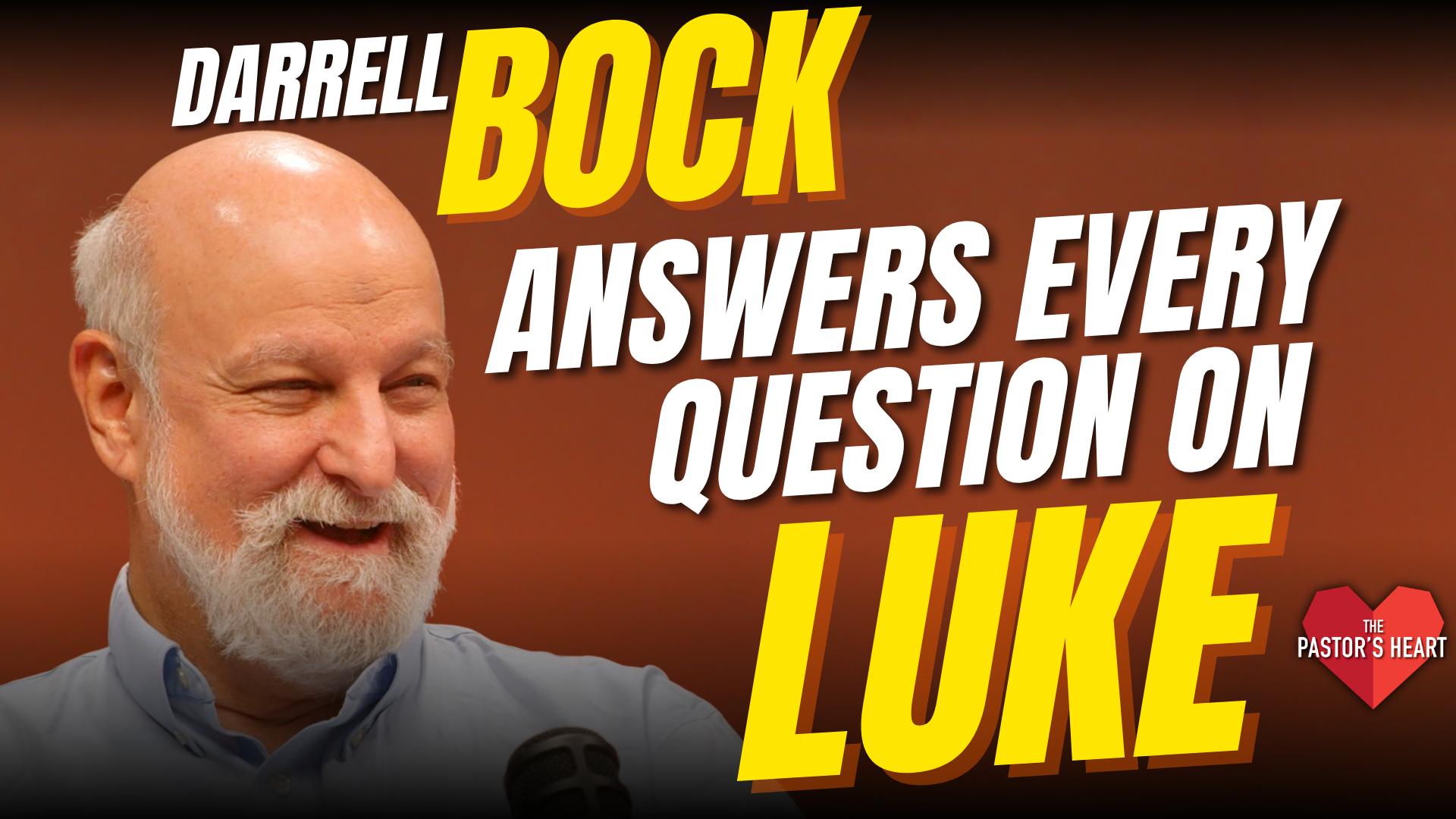 Darrell Bock answers EVERY question on Luke's Gospel