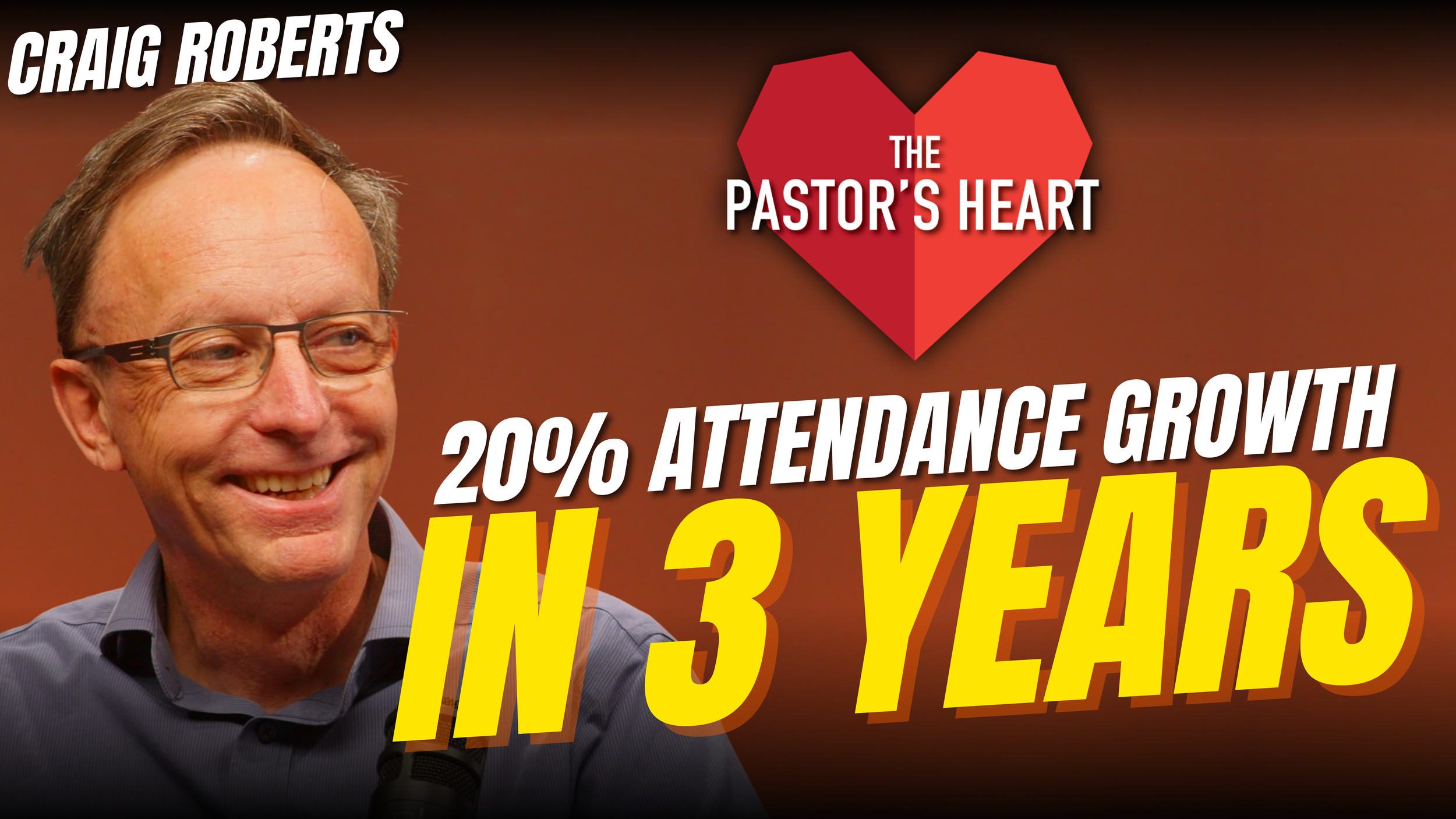 20% attendance growth in three years – Craig Roberts