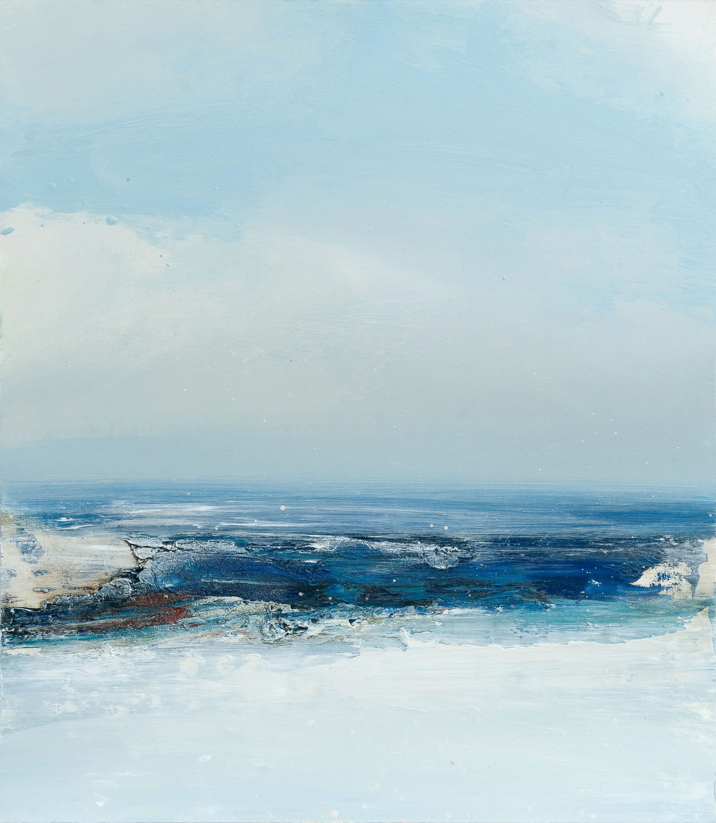 Two new contemporary seascape paintings