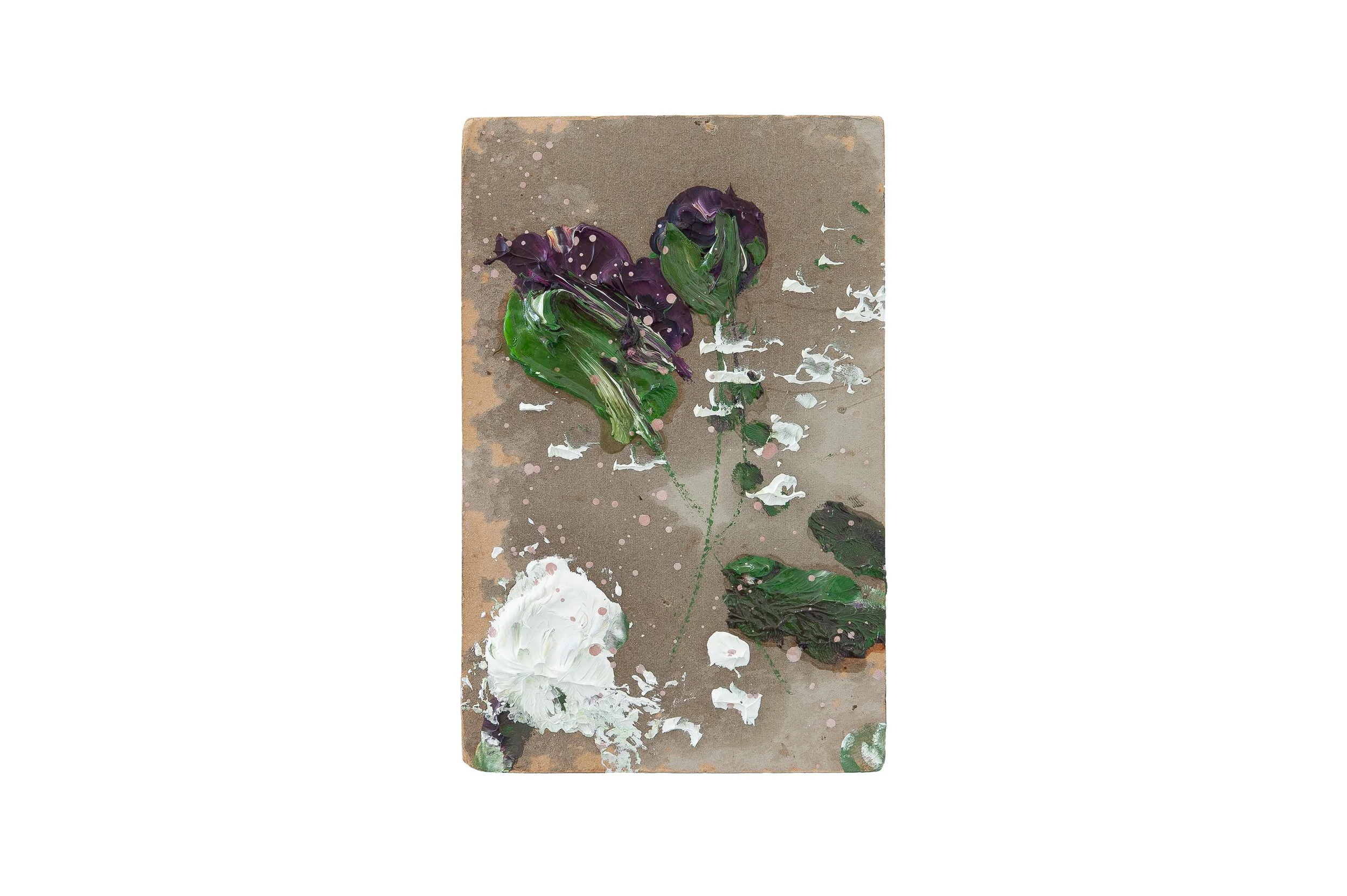 new collection of small flower paintings