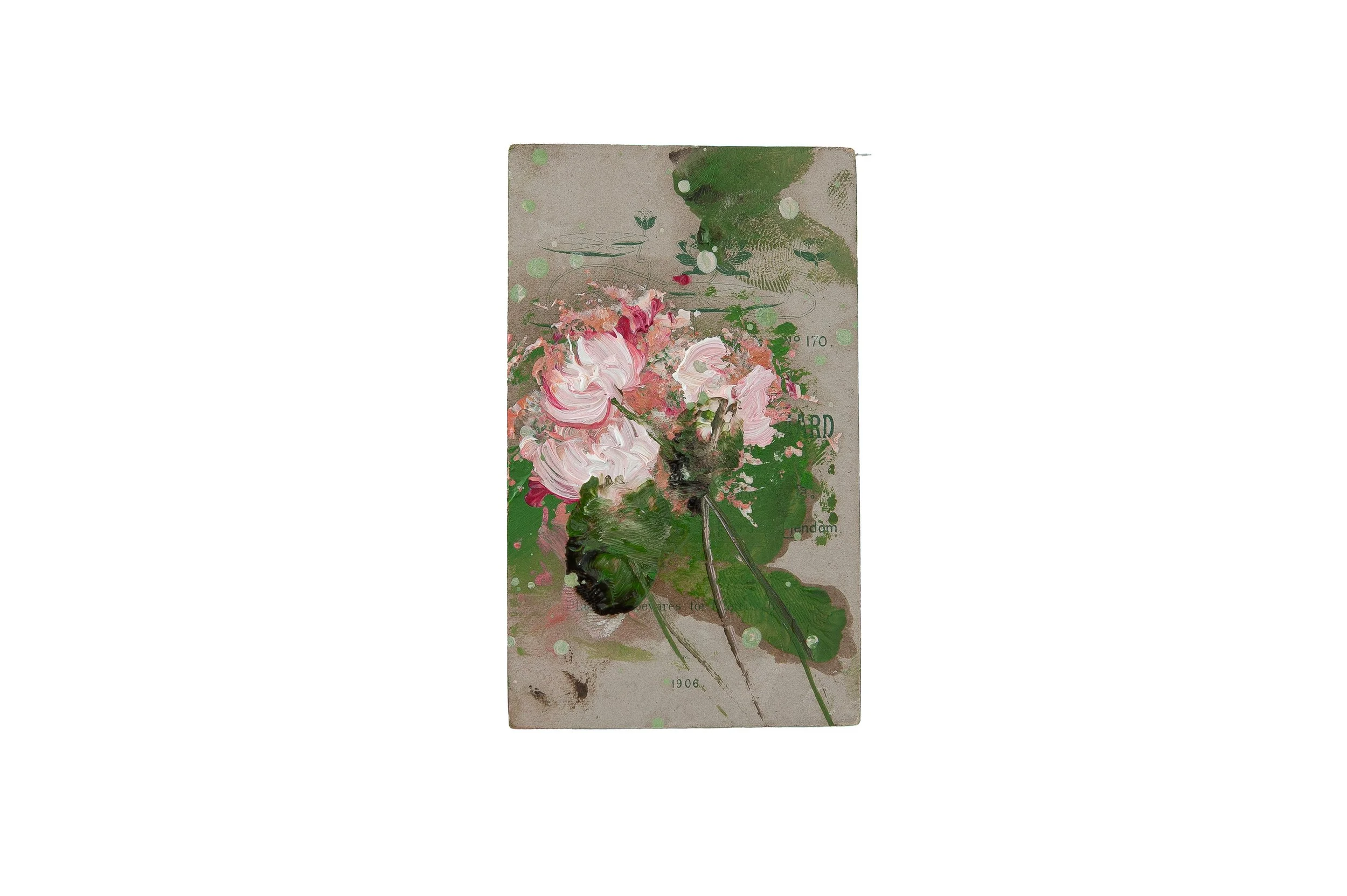new collection of small flower paintings 