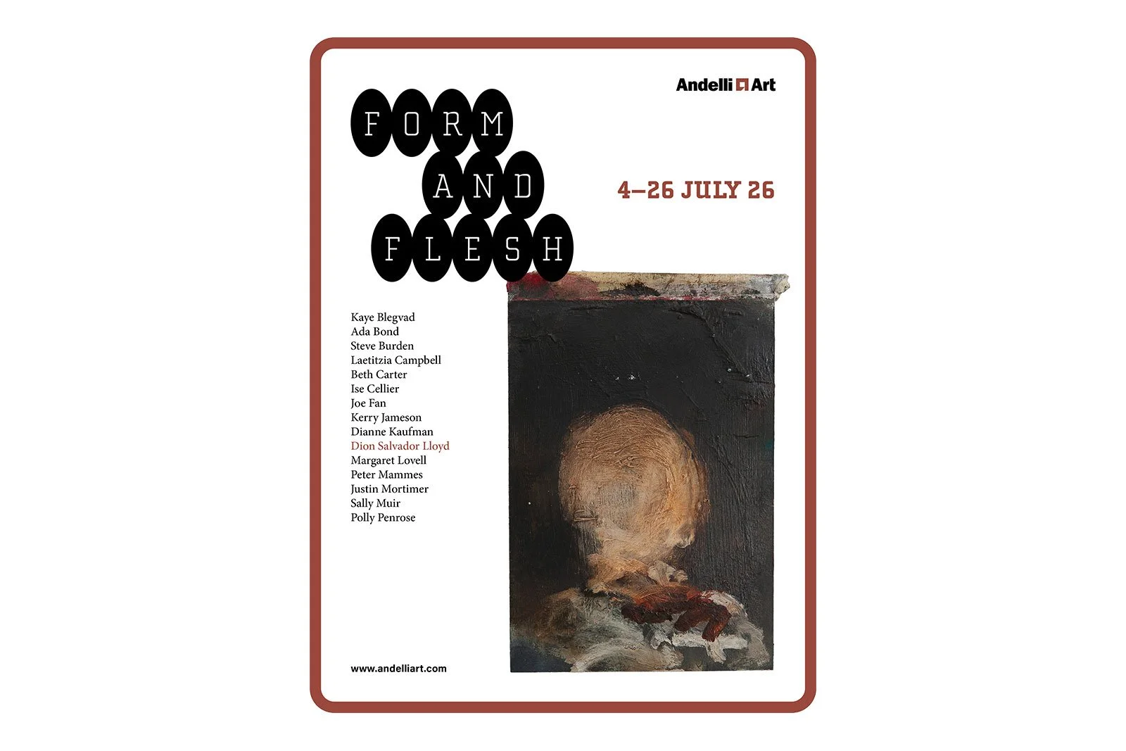 Form And Flesh at Andelli Art in Wells, Somerset