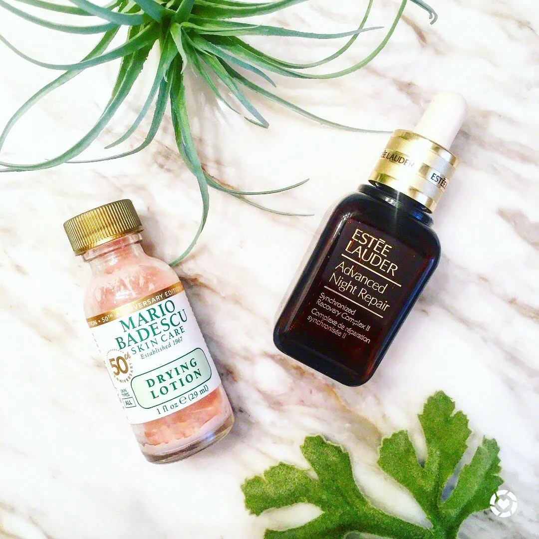 #SkinBabe Tara Needler's favorite product is the Mario Badescu Drying Lotion to zip away a blemish!