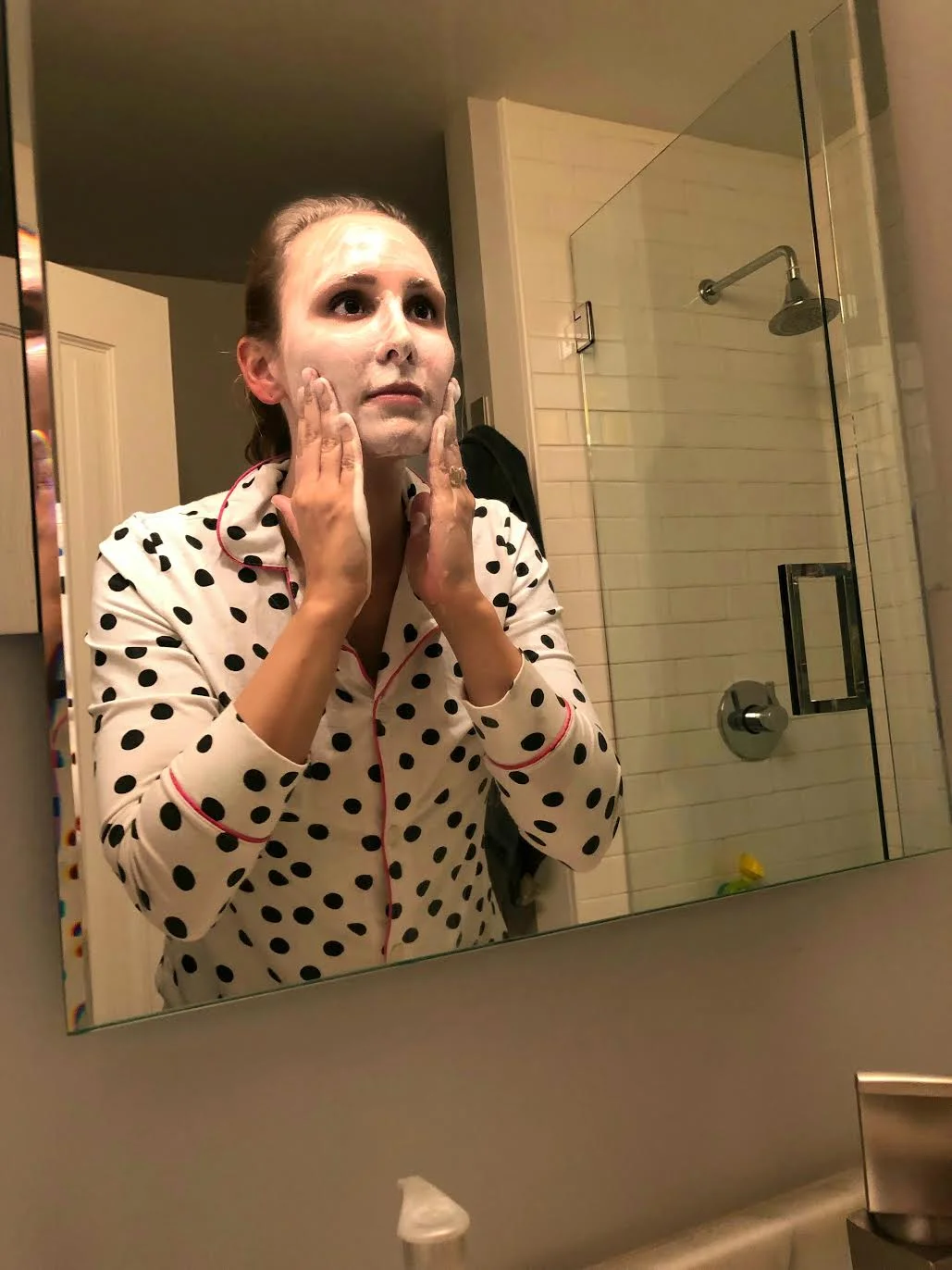 #SkinBabe Molly Boudreault also masks at least once a week! 