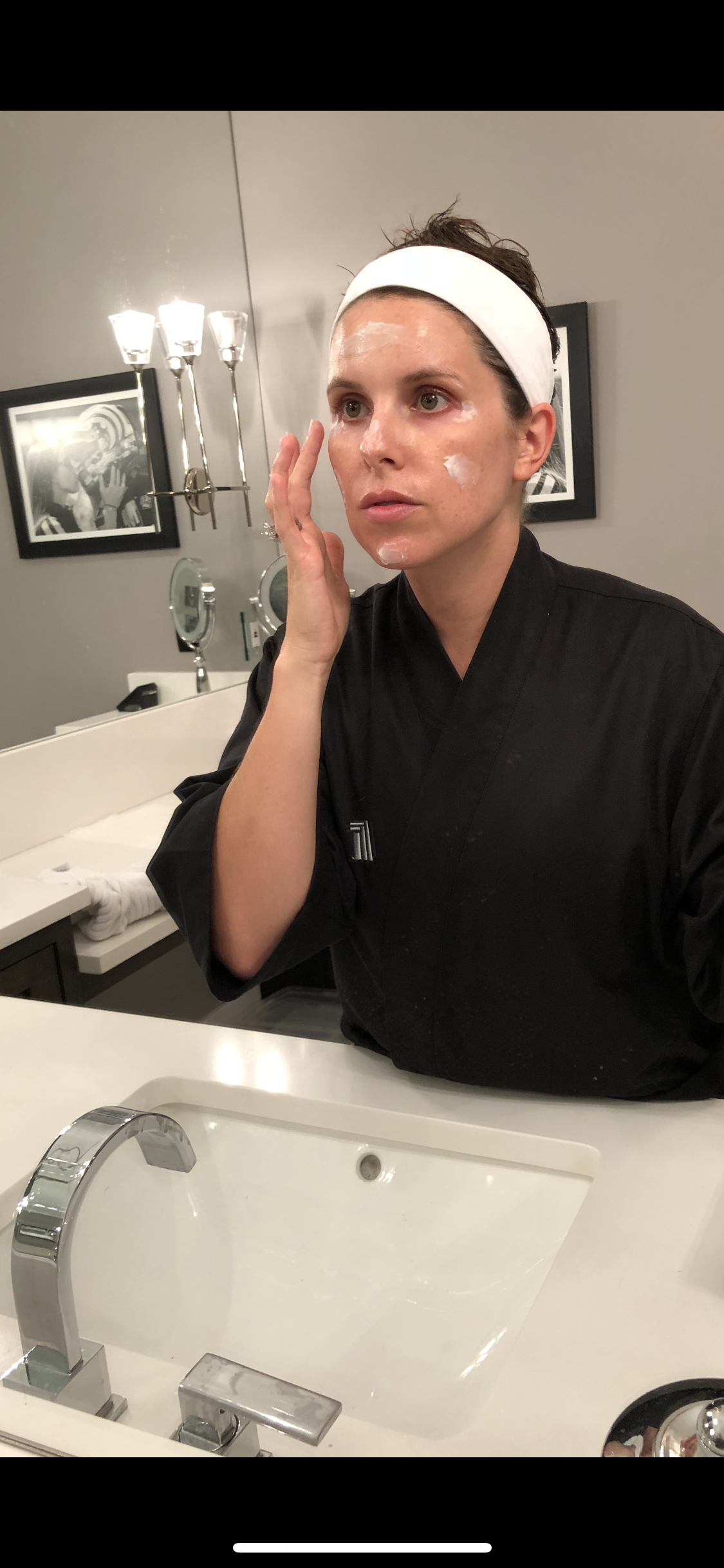 #SkinBabe Lauren Kanaan sets aside time each week to mask! 