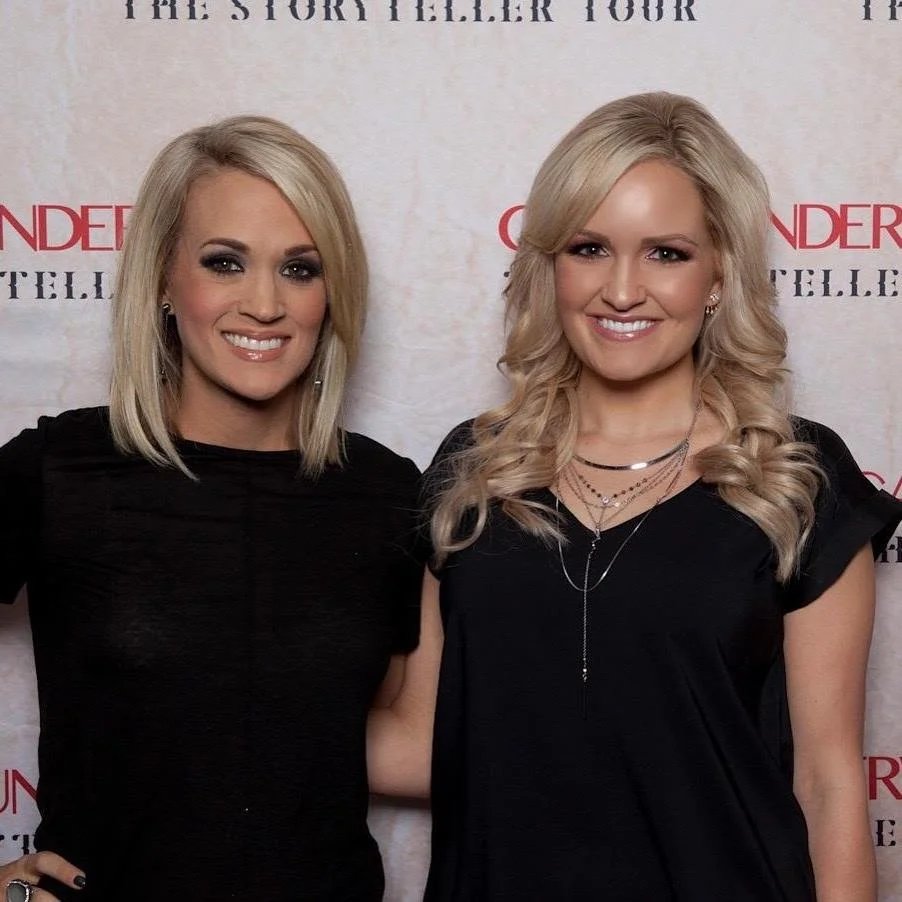 #SkinBabe Allison Jenks favorite #SkinBabe is Carrie Underwood. And, yes, they look alike & they've met! 