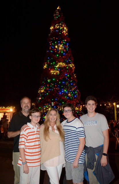 #SkinBabe Gwendolyn Rogers and her husband J.B. Rogers and sons Baxter, Weston and Drake.