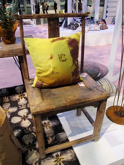 cushion yellow forest