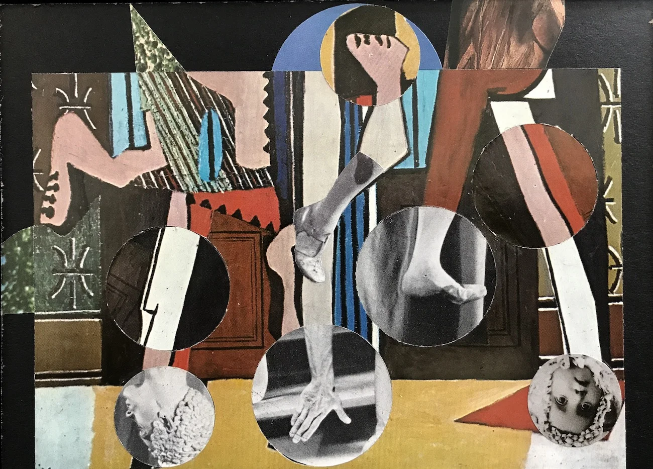 Collage (Steps) from Opera.Ballet.Circus 5" x 7" 2017