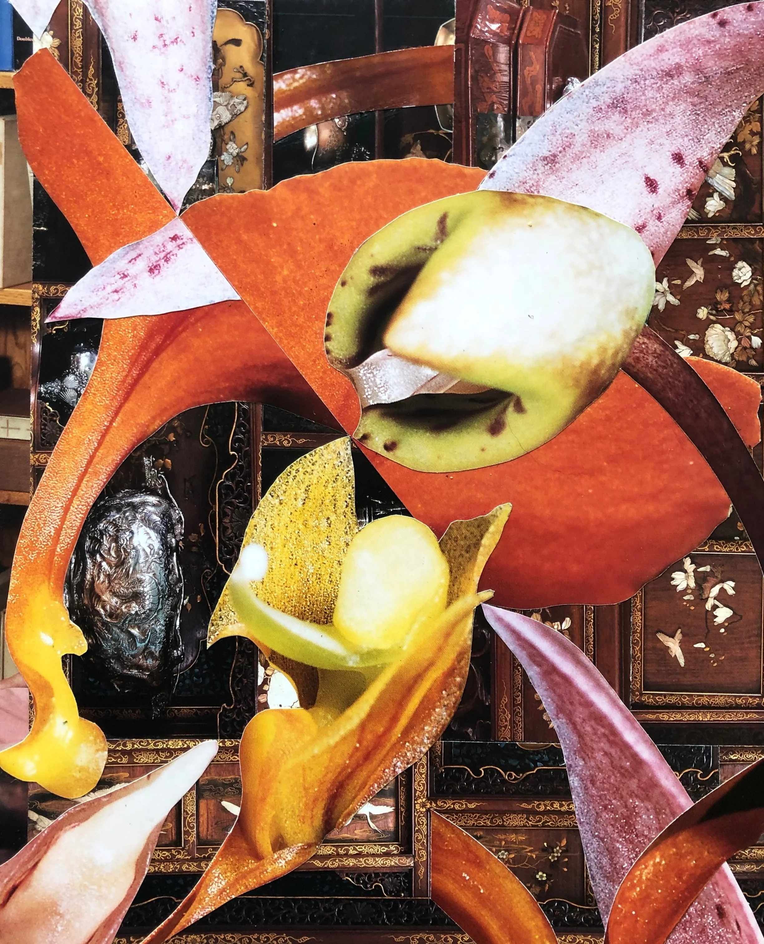 Collage (Flamenco) 8” x 10” 2019