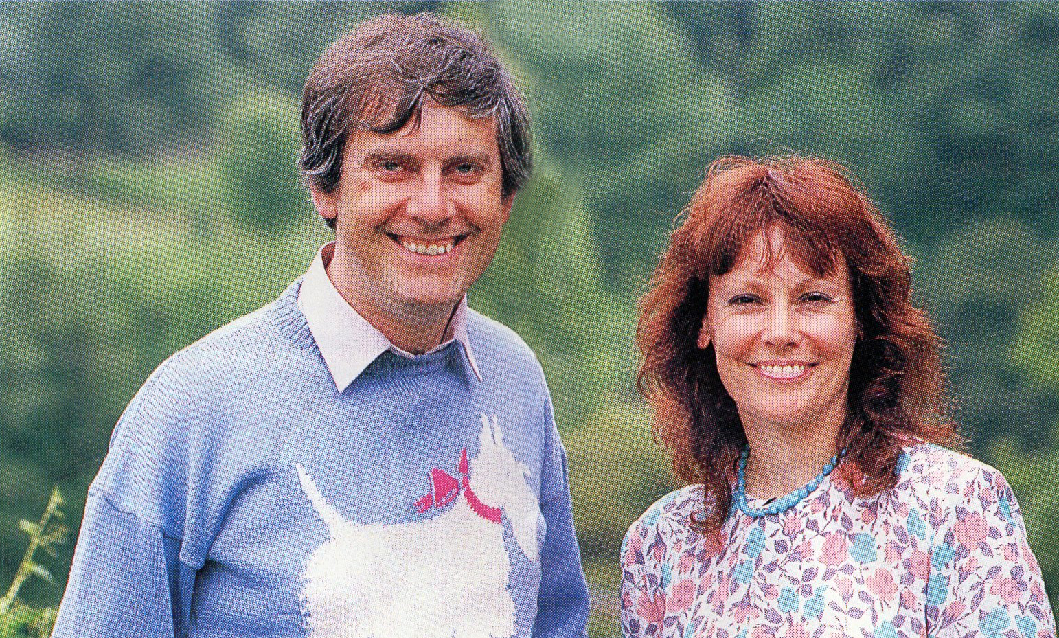 Gyles Brandreth and Michele Brown, Discovering Gardens, ITV, 1988-89