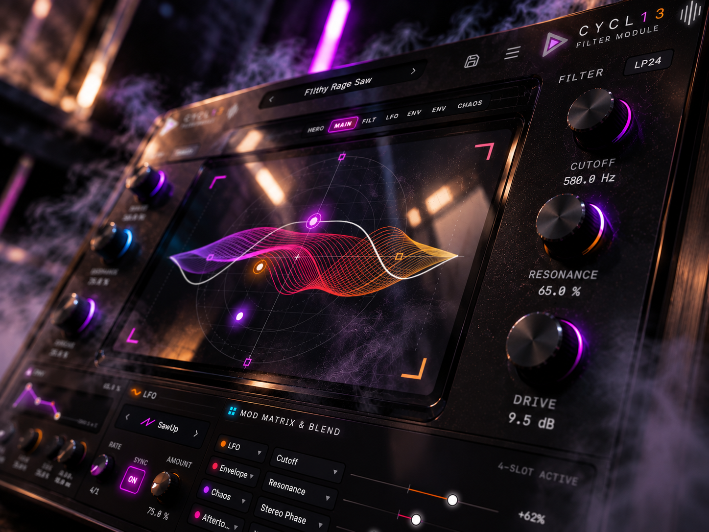 CYCL13 - Multi Filter VST3/Au Mac Only
