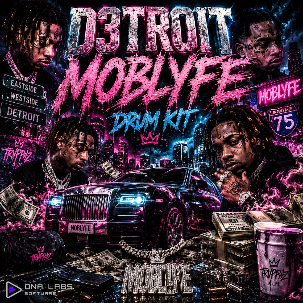 D3TROIT MOBLYFE — Drum Kit