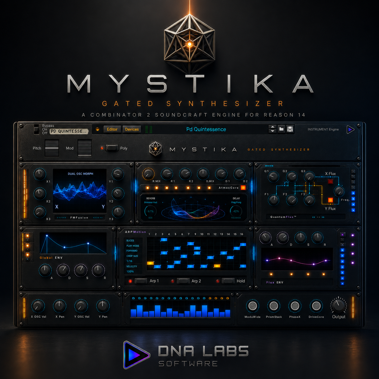 MYSTIKA Gated Synthesizer
