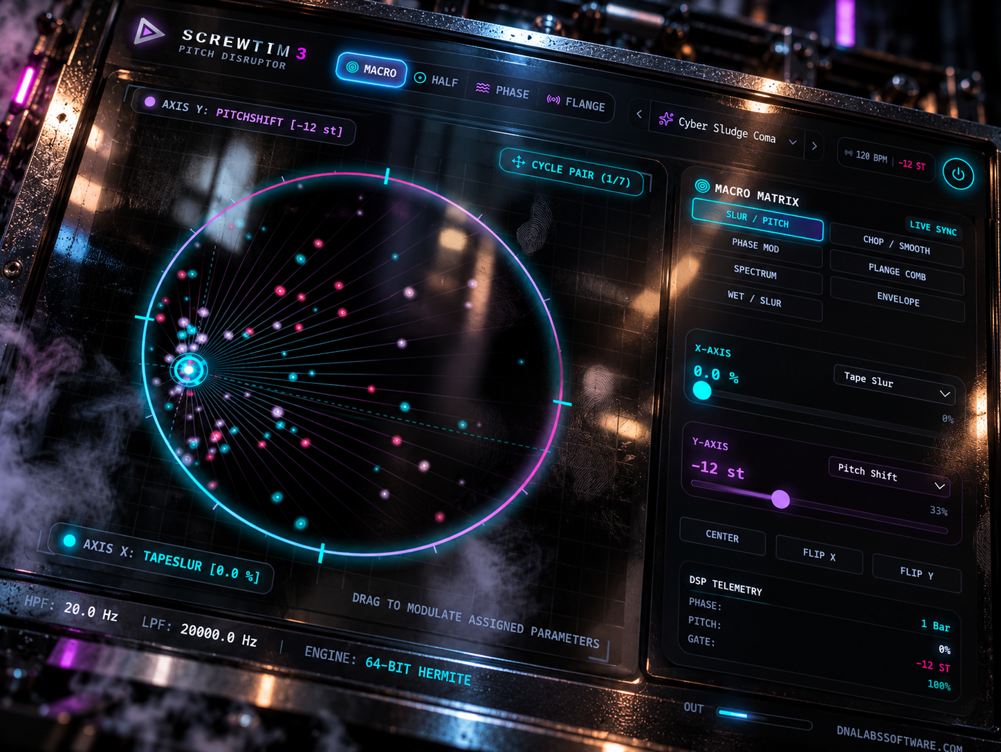 SCREWTIM3 - Pitch Disruptor VST3/Au Mac Only