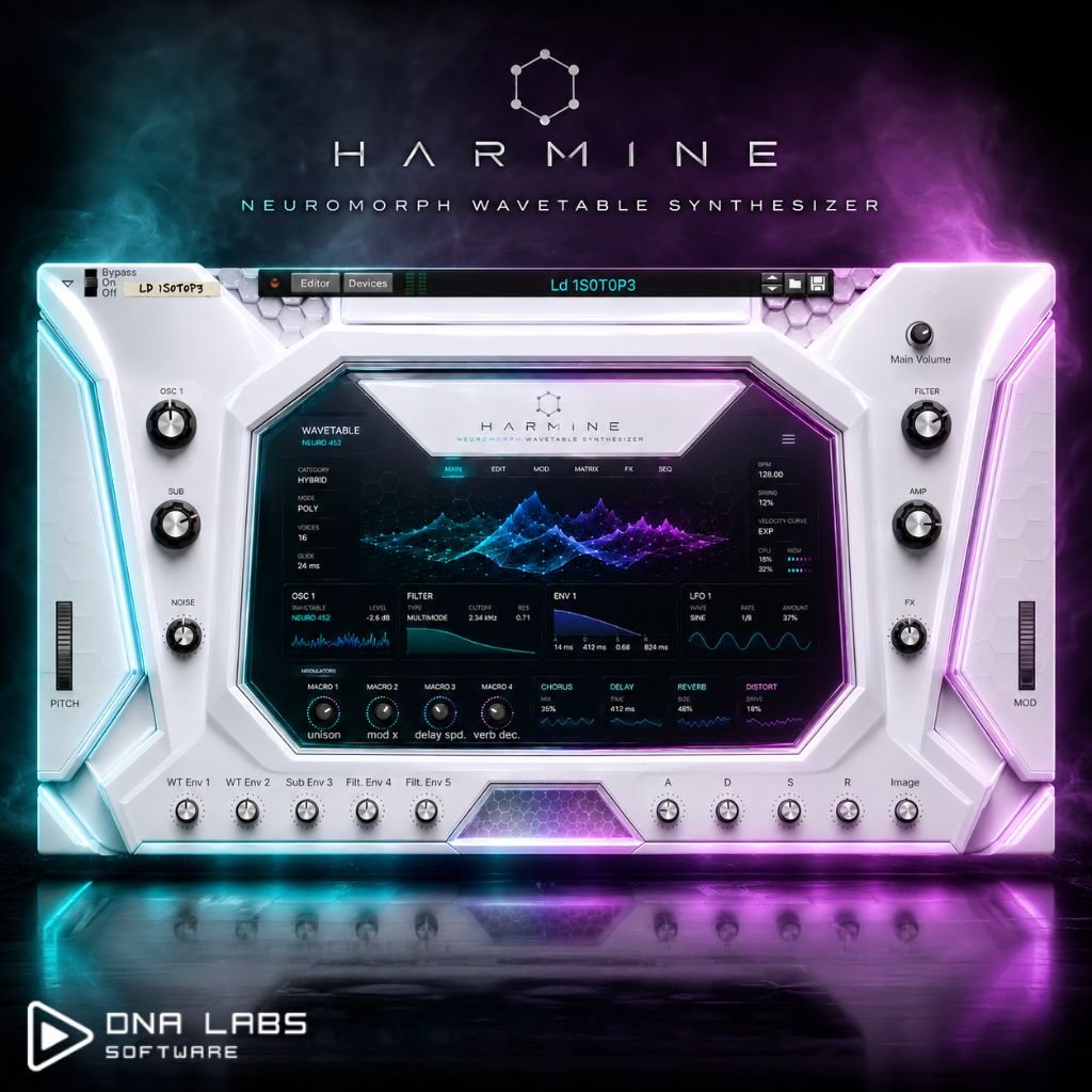 HARMINE — Neuromorph Wavetable Synthesizer