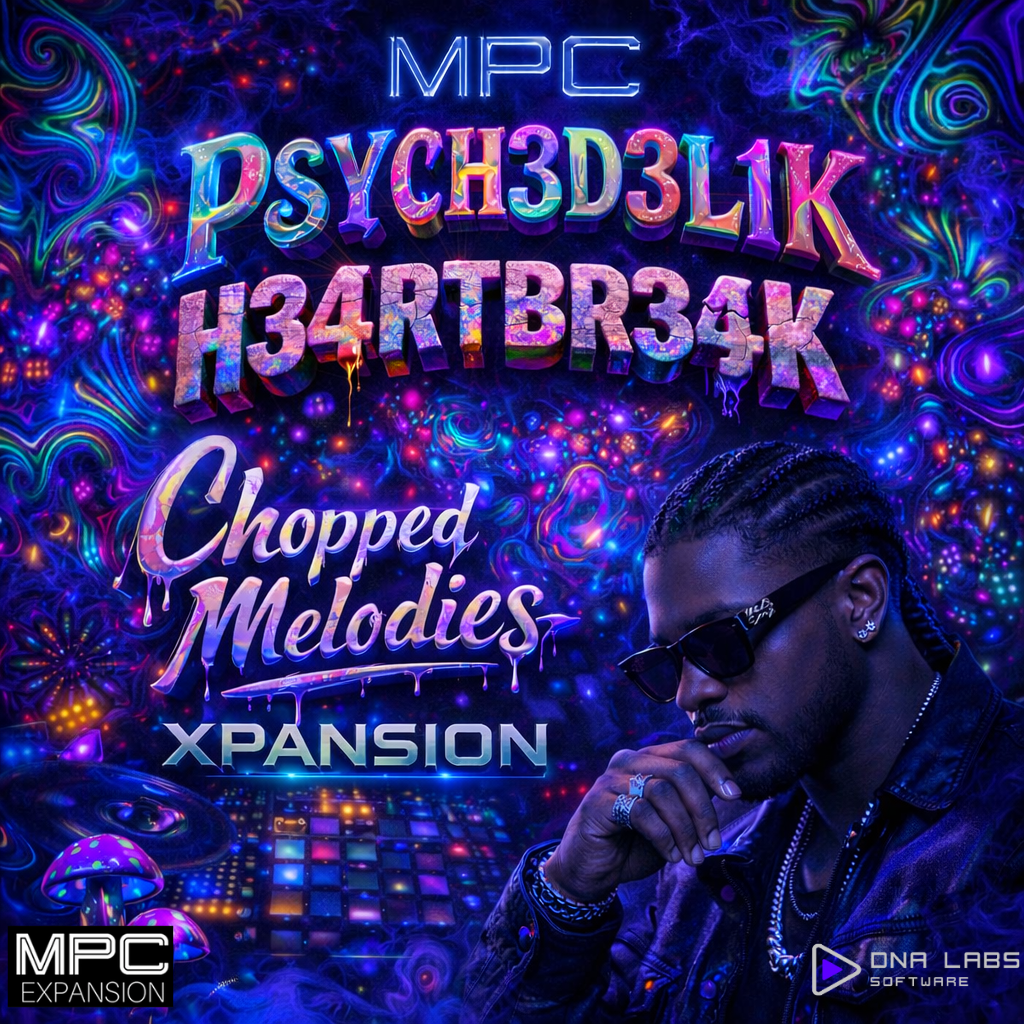 MPC PSYCH3D3L1K H34RTBR34K Chopped Melodies Xpansion