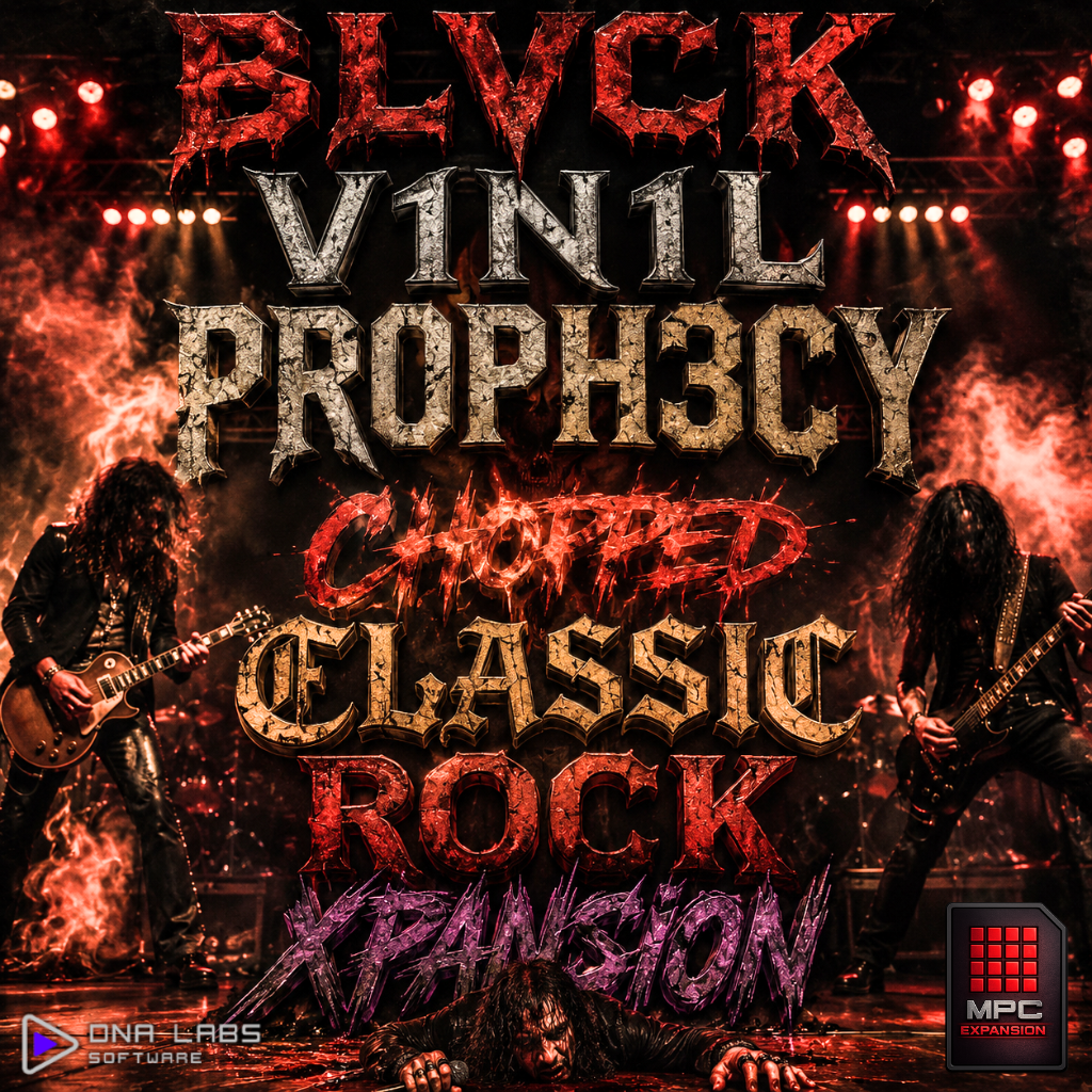 MPC BLVCK V1N1L PR0PH3CY — Chopped Classic Rock Xpansion