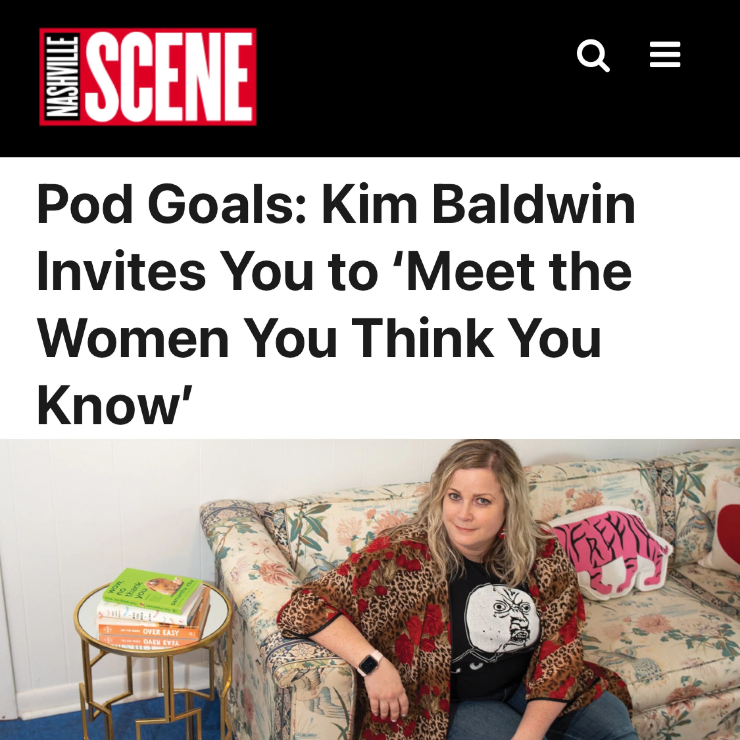 Ladyland in the Nashville Scene — The Blonde Mule