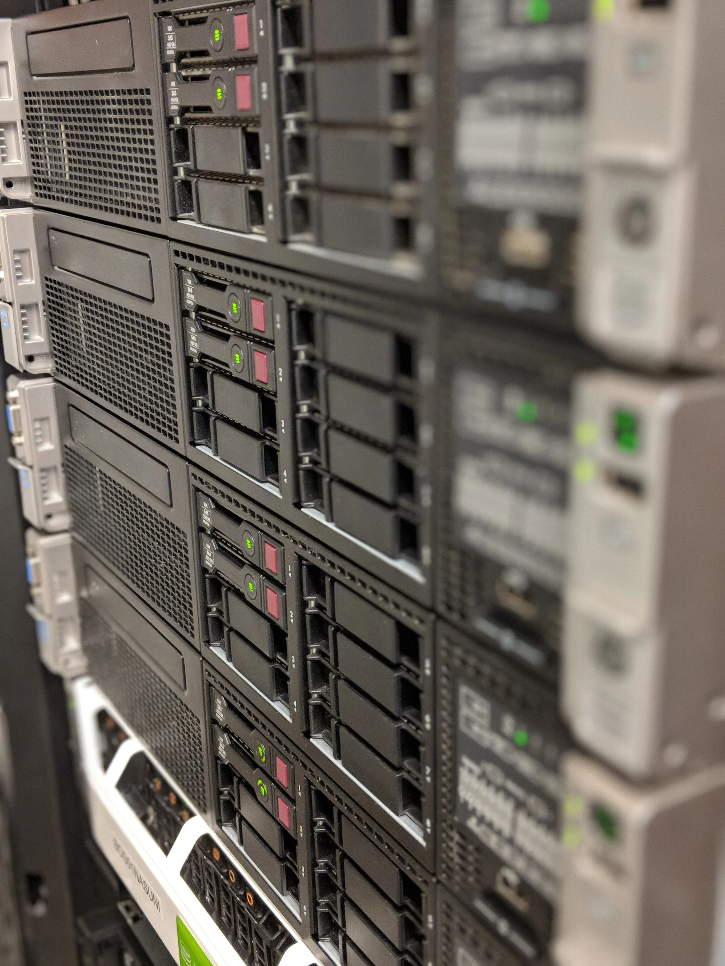 Computational Nodes are remote servers that allow staff to use light-weight laptops awithout compromising the processing power necessary for design software.