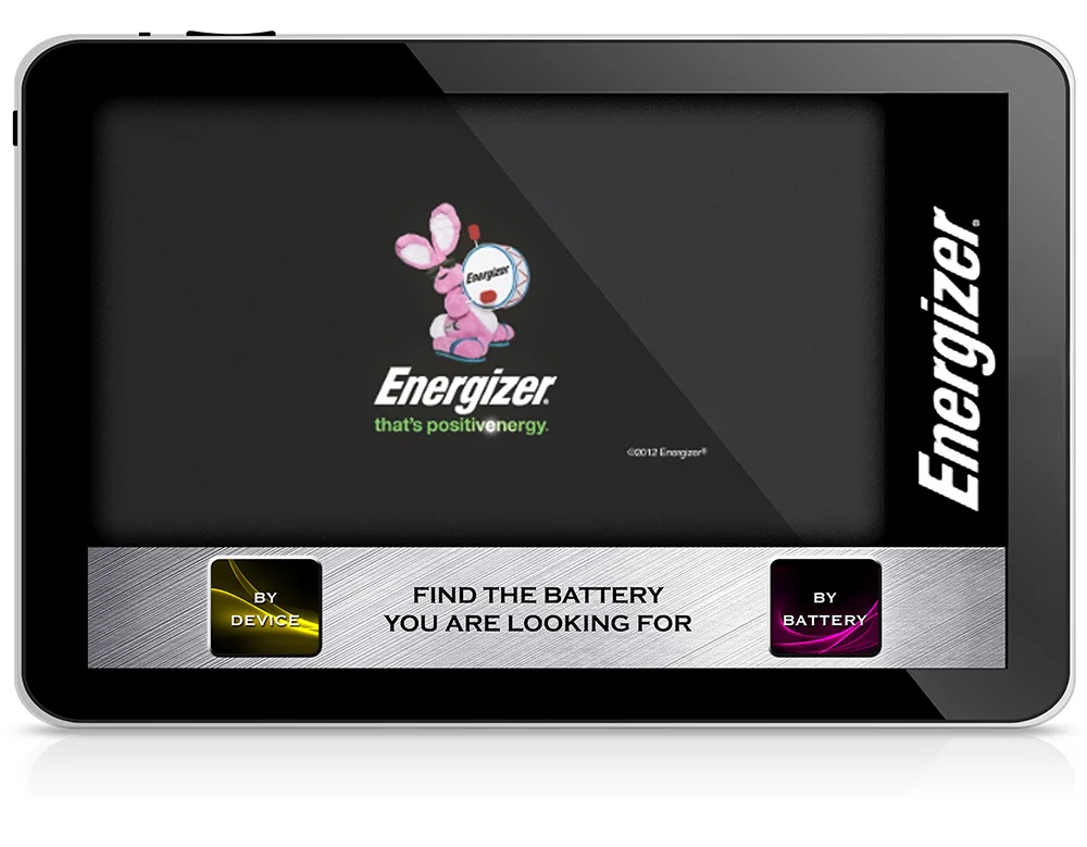 Tablet home screen