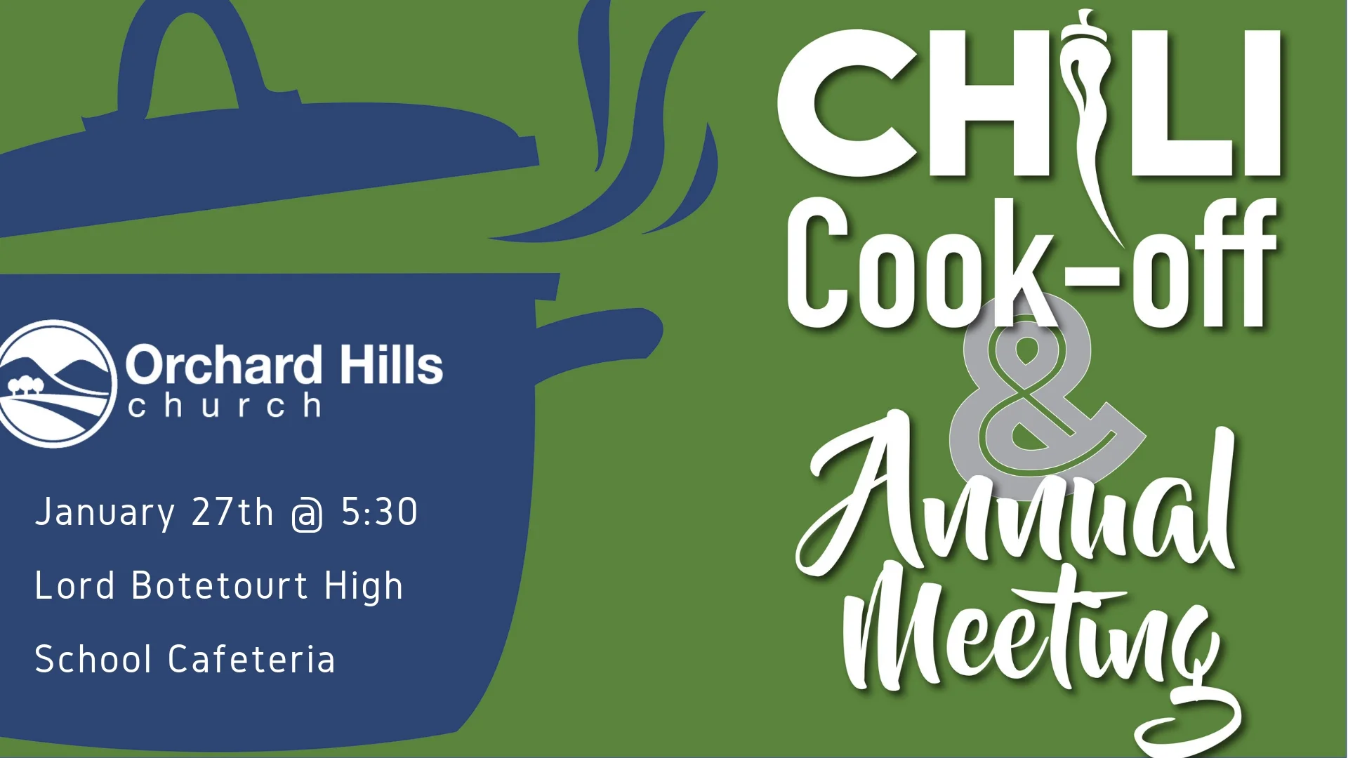 Chili Cook-off and Annual Meeting