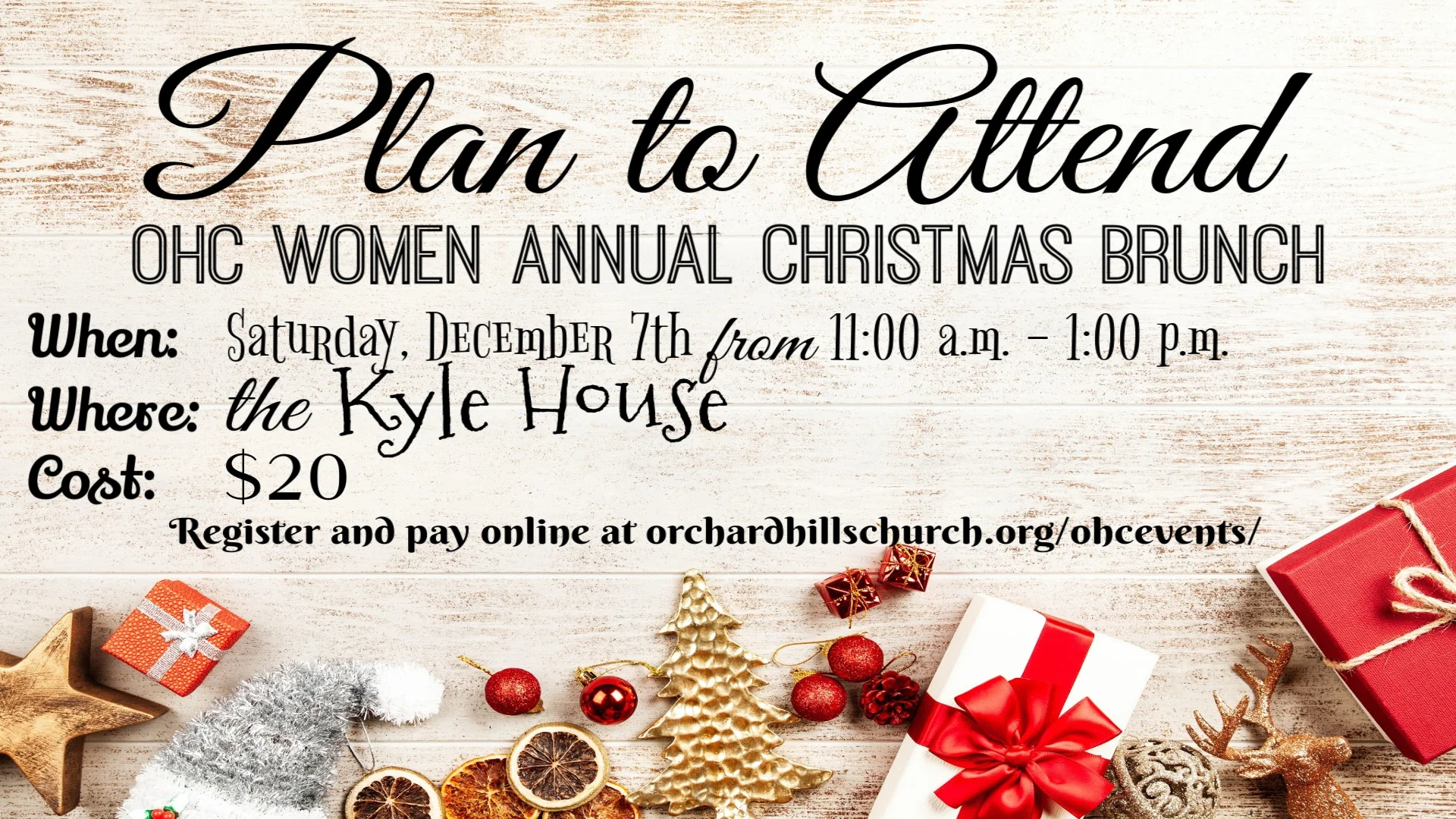 Women's Christmas Brunch