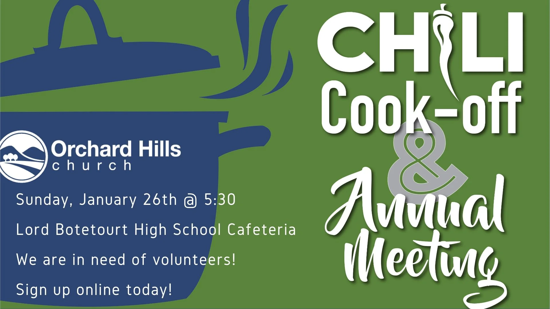 Chili Cook-off and Annual Meeting