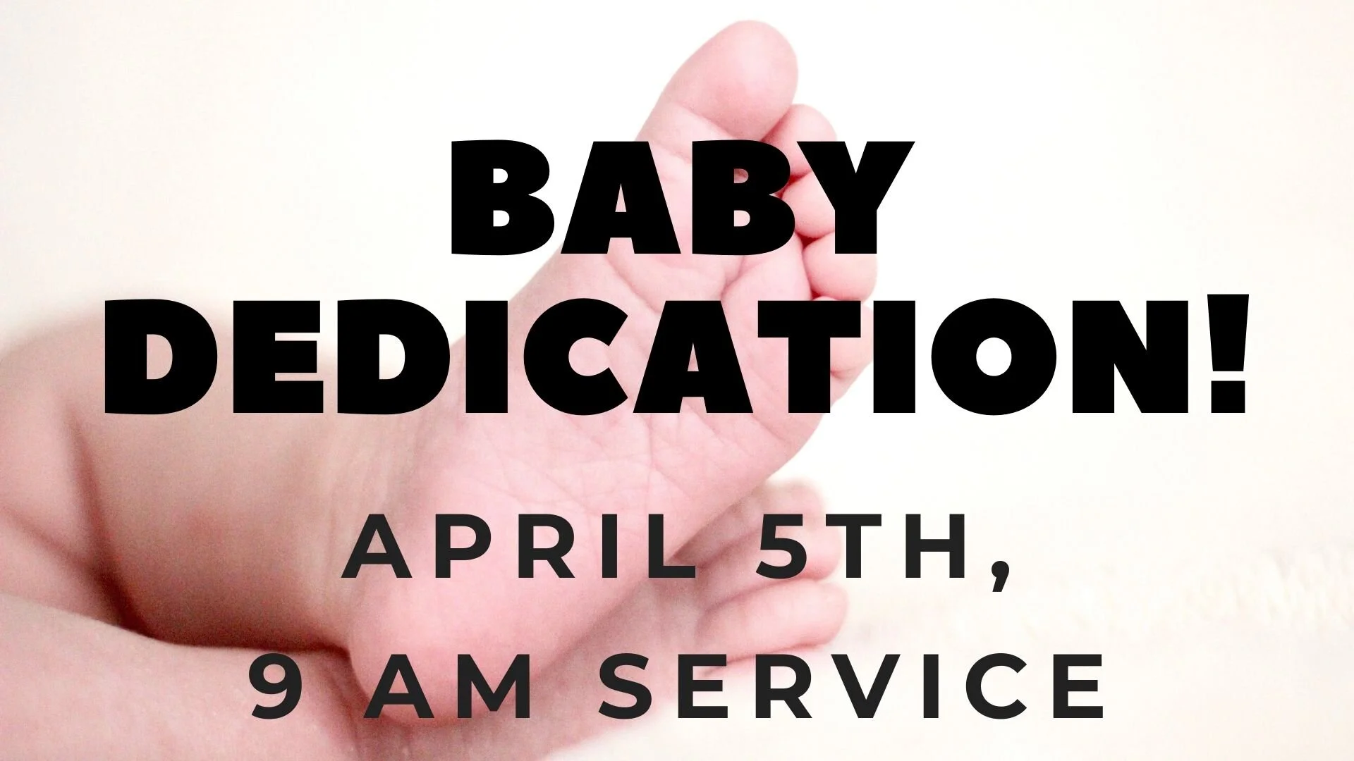 Baby Dedications