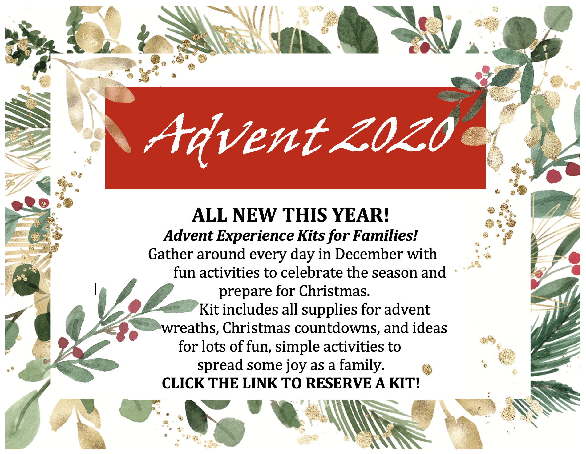 Advent Kit Pick Up