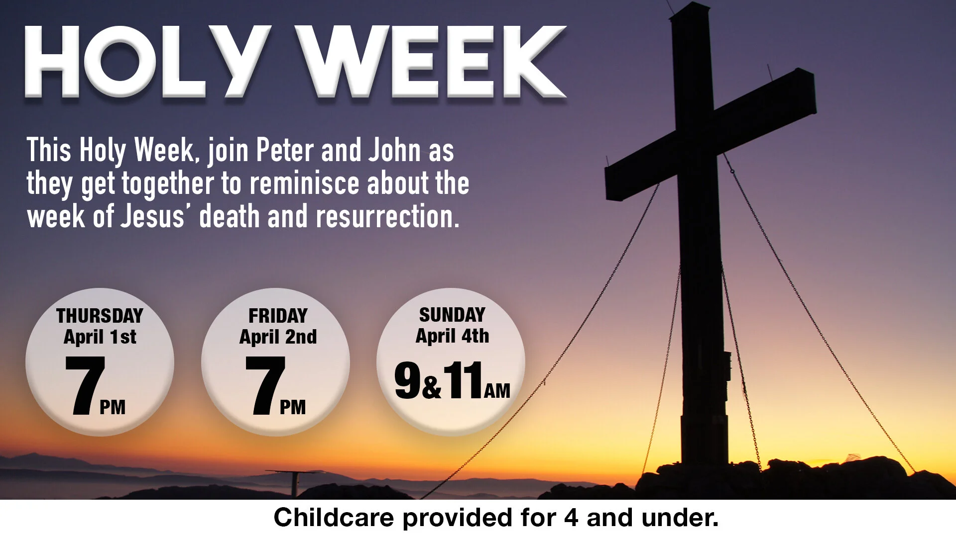 Holy Week Drama - Maundy Thursday