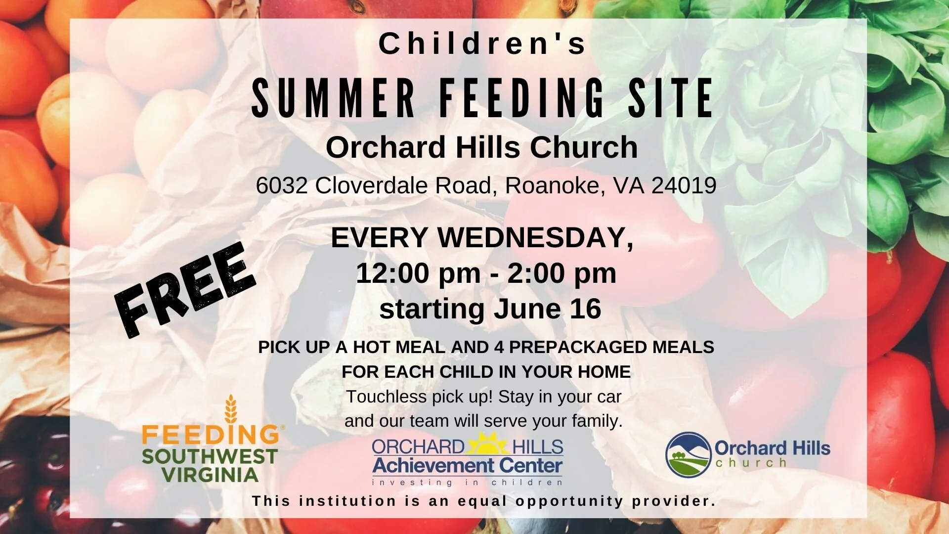 Summer Feeding Site