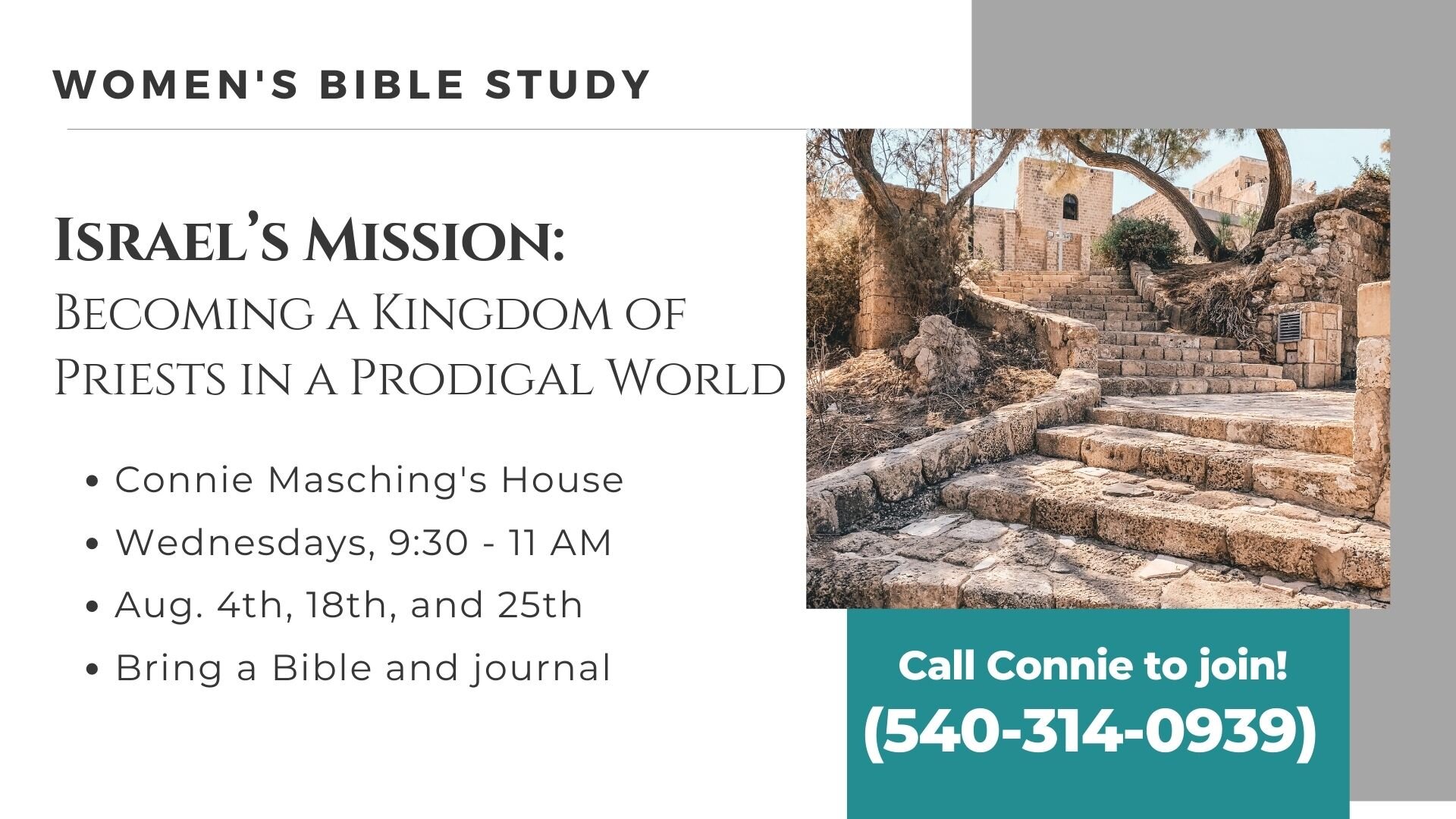 Women's Bible Study: Israel's Mission