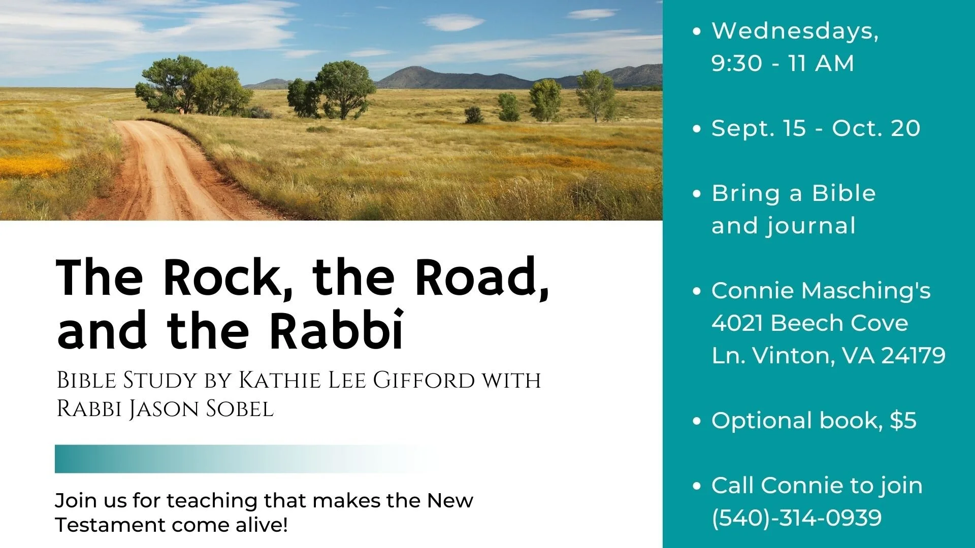 The Road, the Rock, and the Rabbi