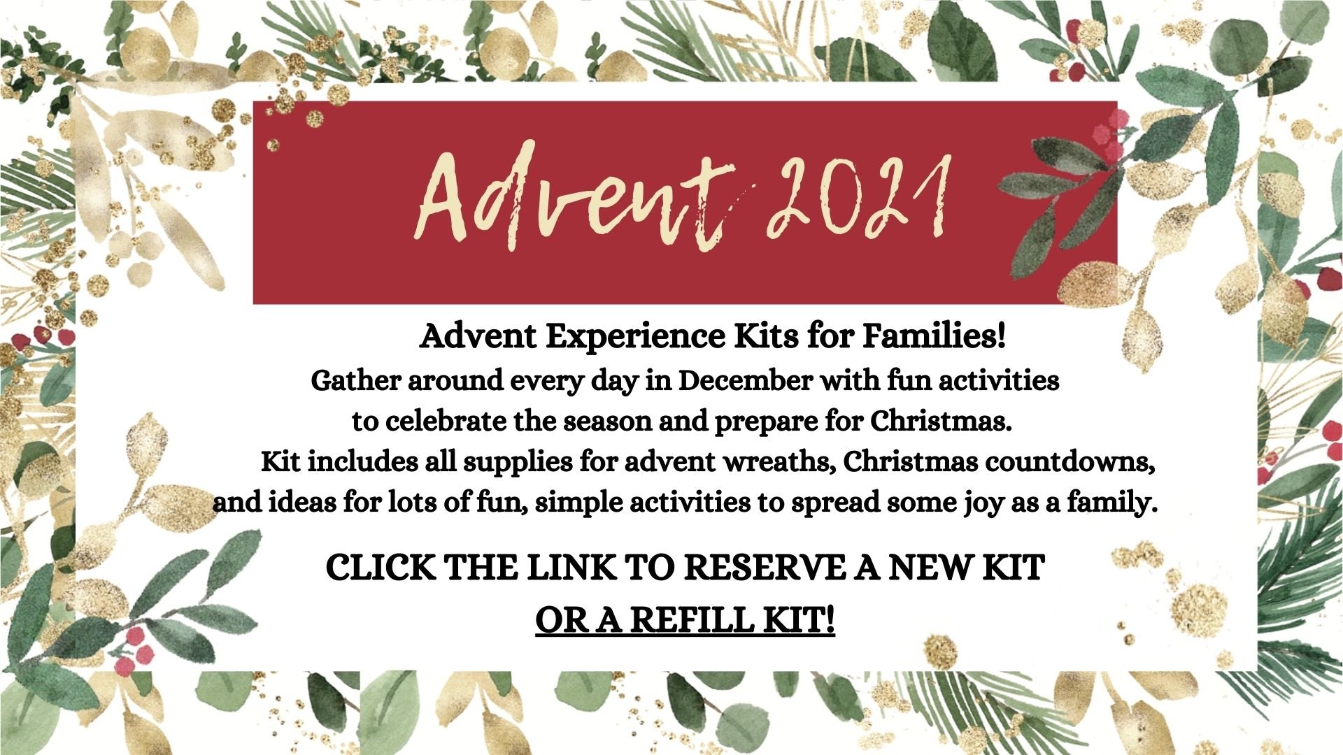 Family Advent Kits