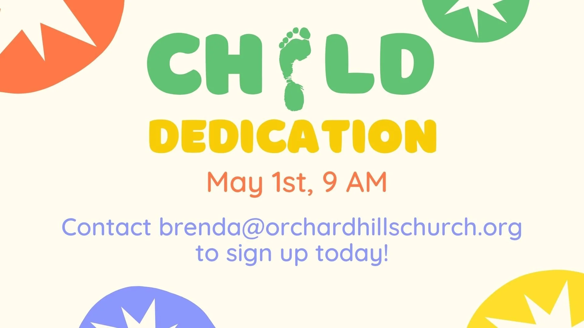 Child Dedications